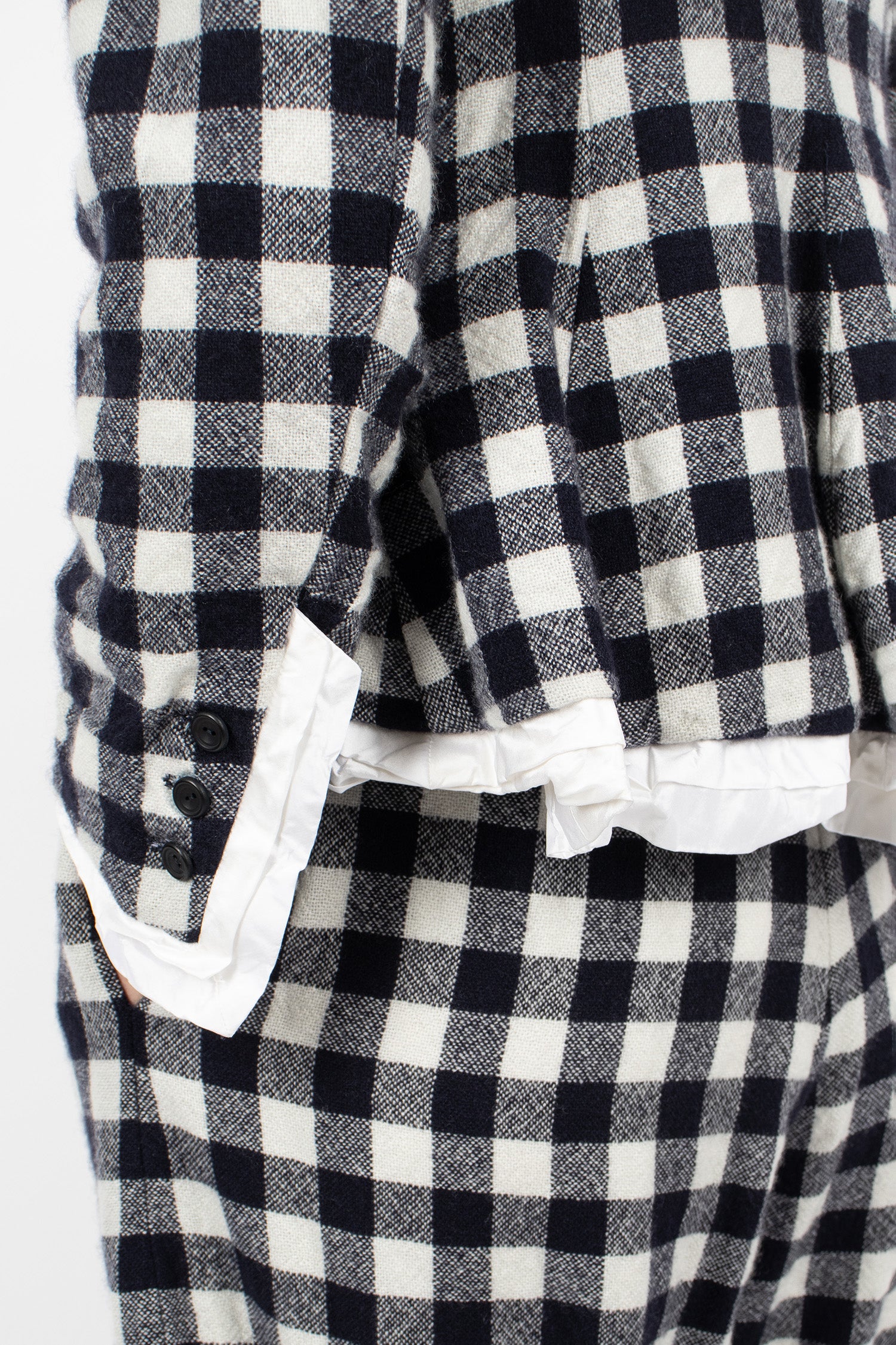 Rory Cashmere Jacket Check