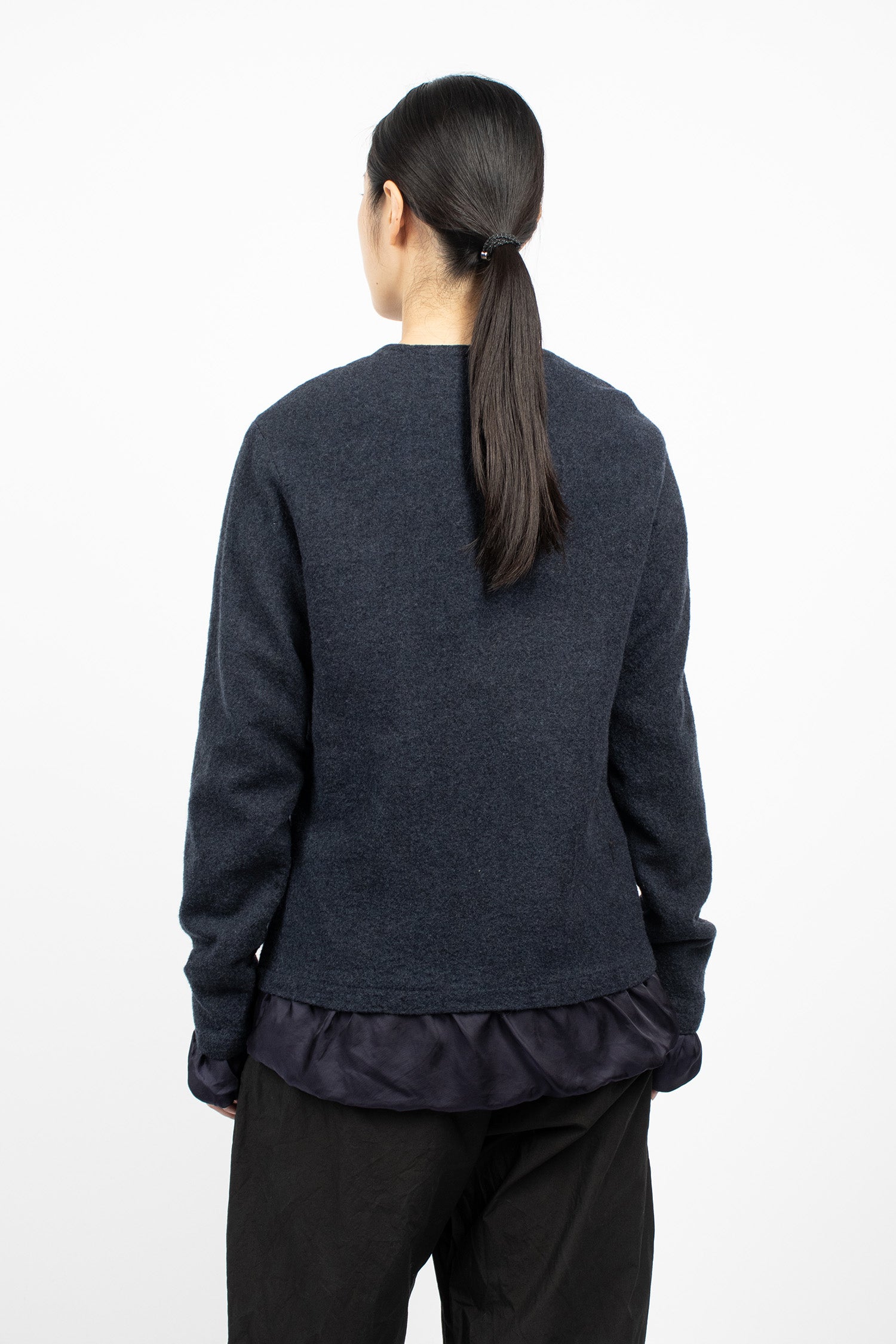 Wool Jacket Navy