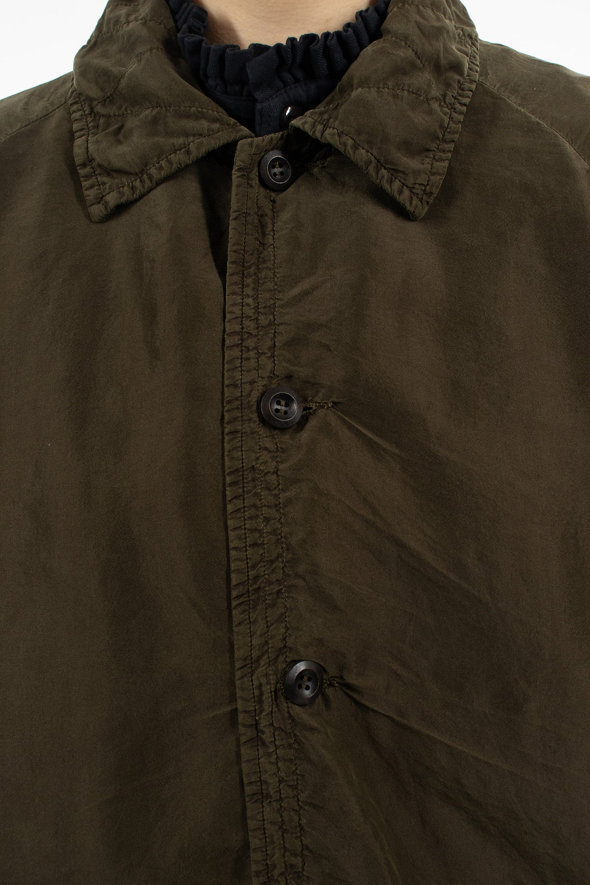 Raglant Padded Jacket Dark Olive