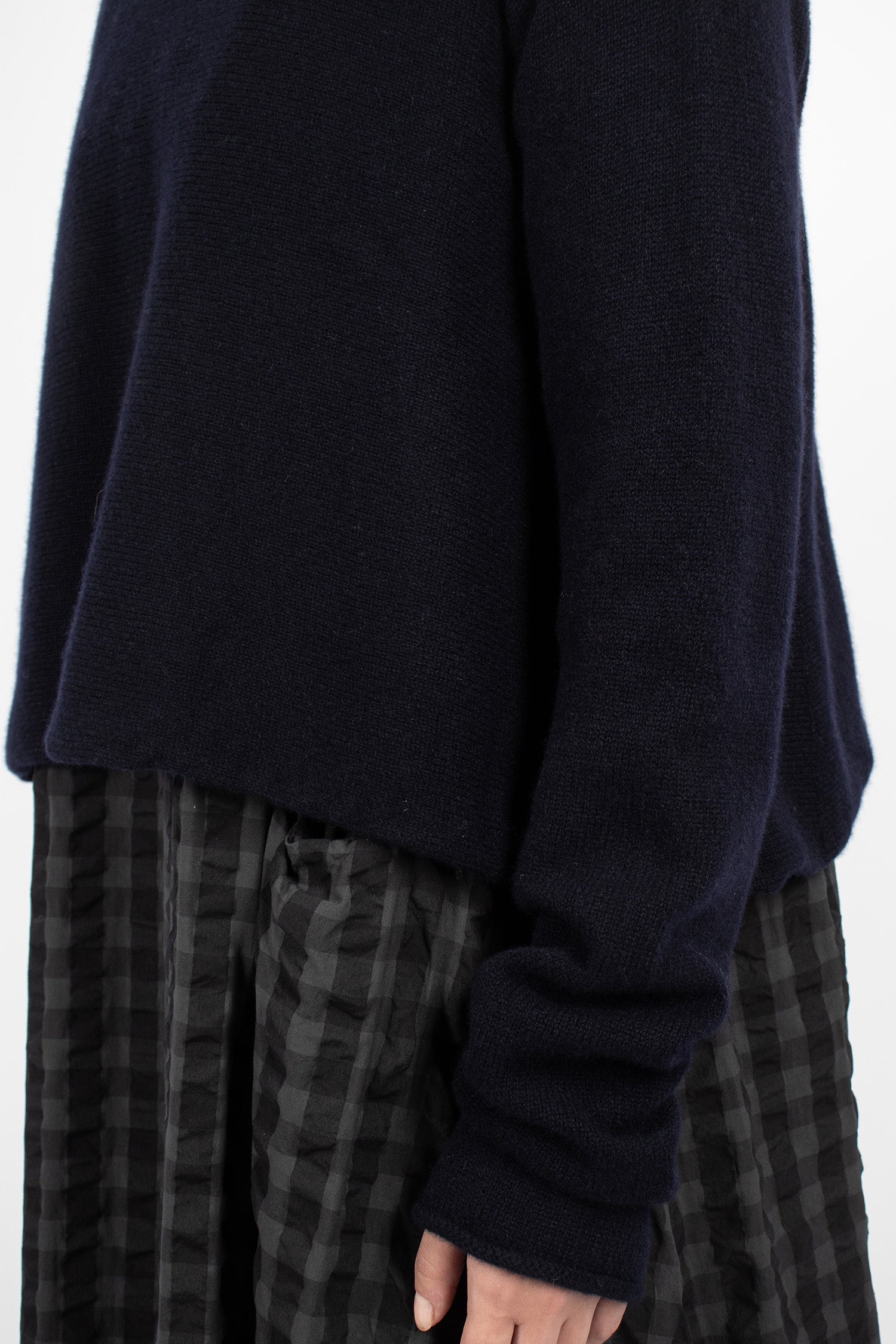 Juniper Cashmere Jumper Jet