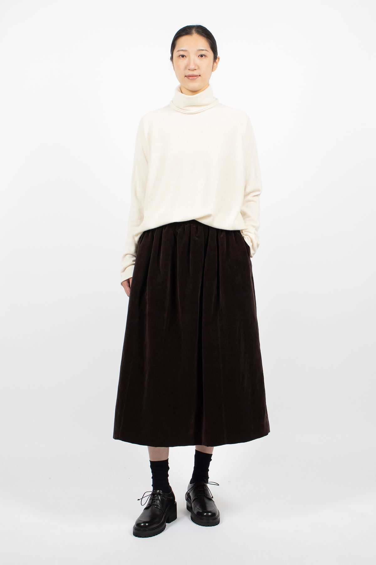 Ghosty Skirt Dark Brown