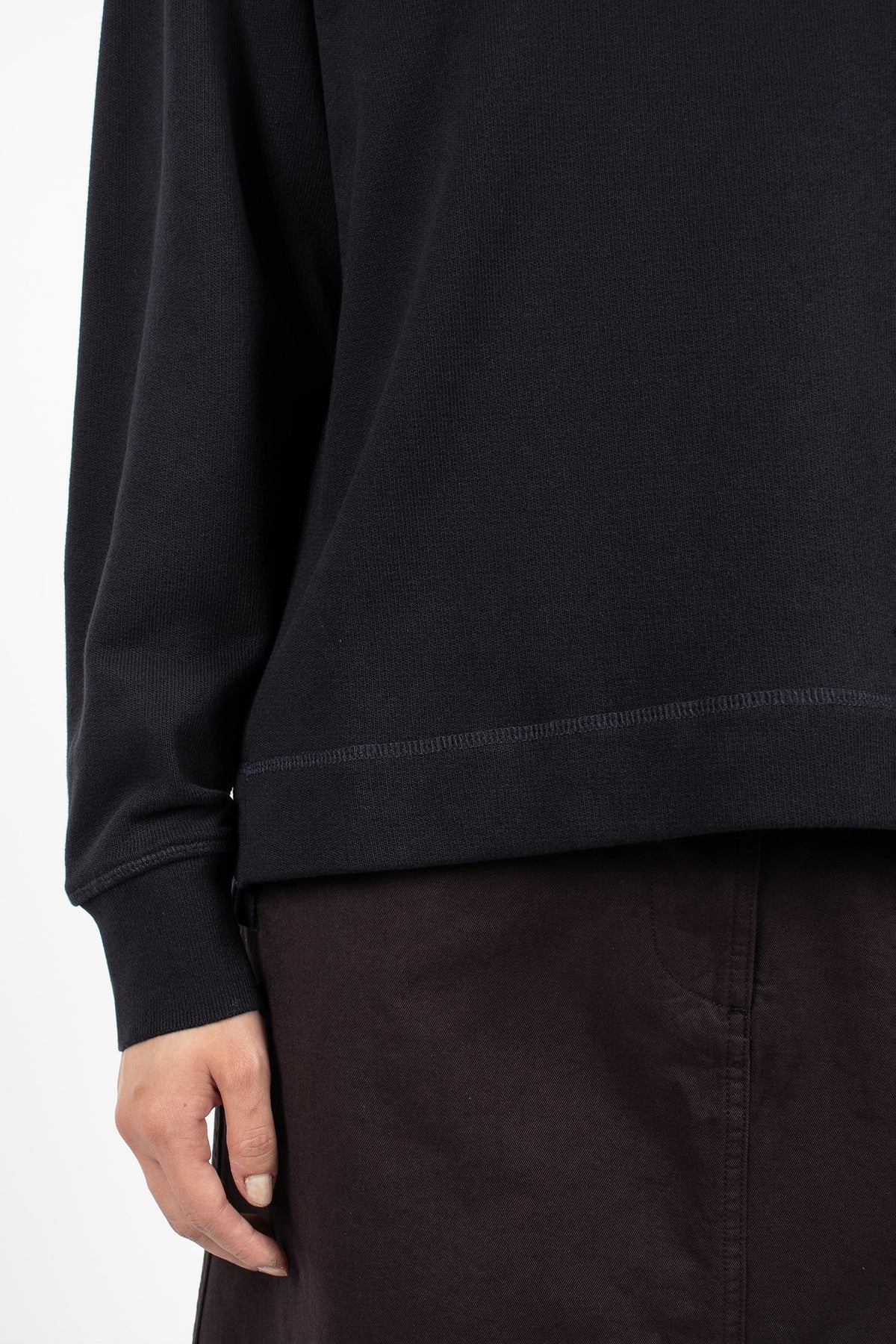 High Neck Sweatshirt Midnight