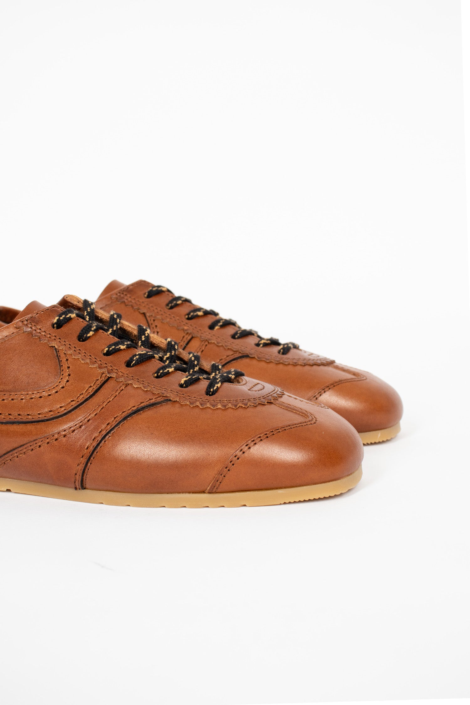 Marathon Leather Sneaker Tan