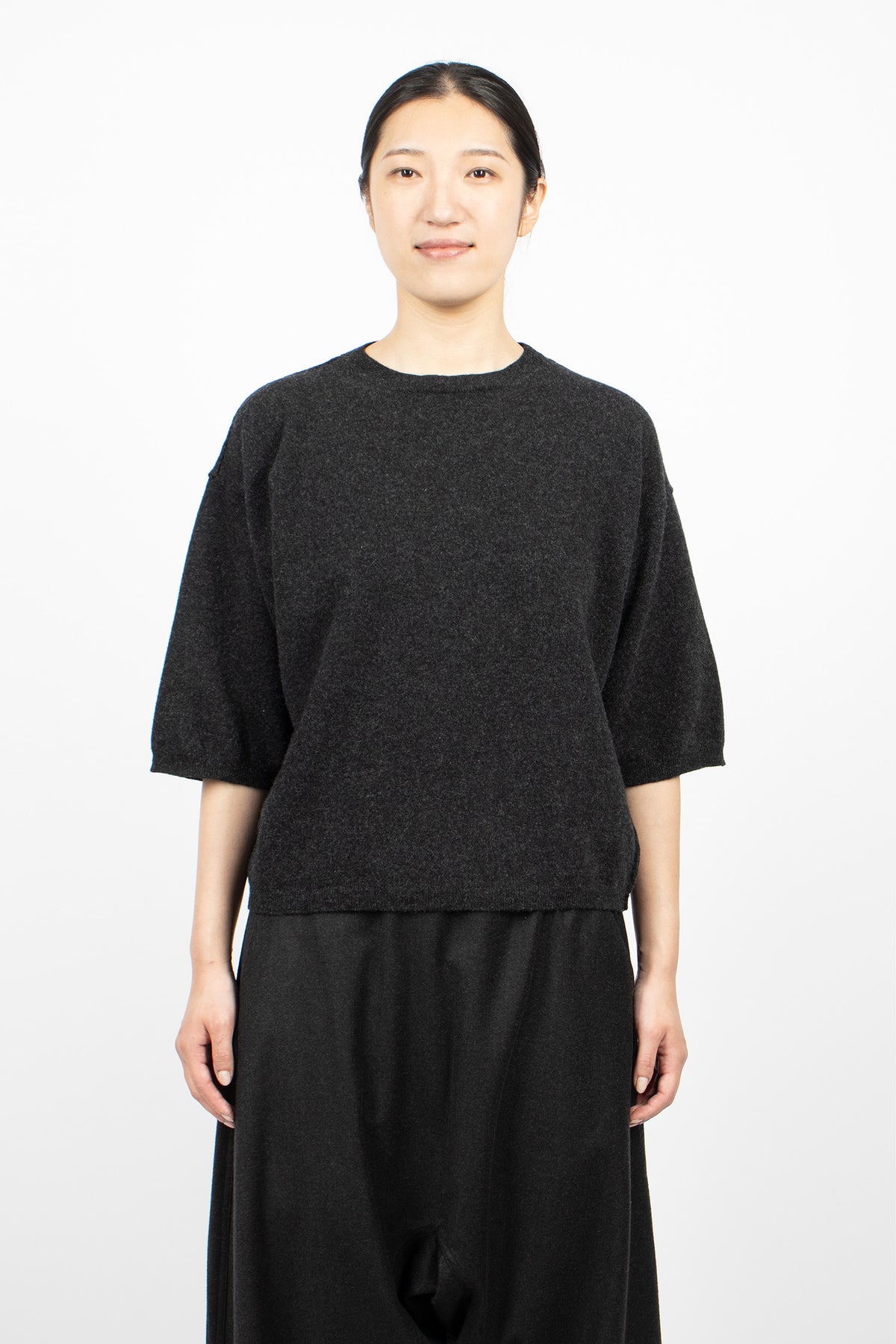 Melody Knit Pullover Anthracite