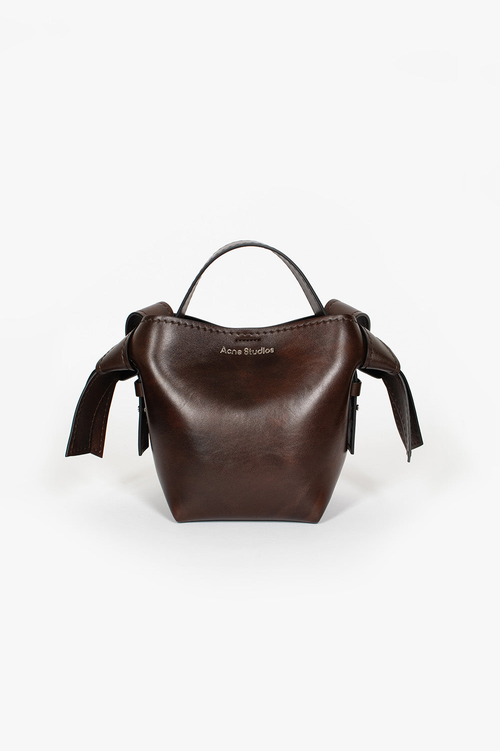 Musubi Mini Shoulder Bag Dark Brown