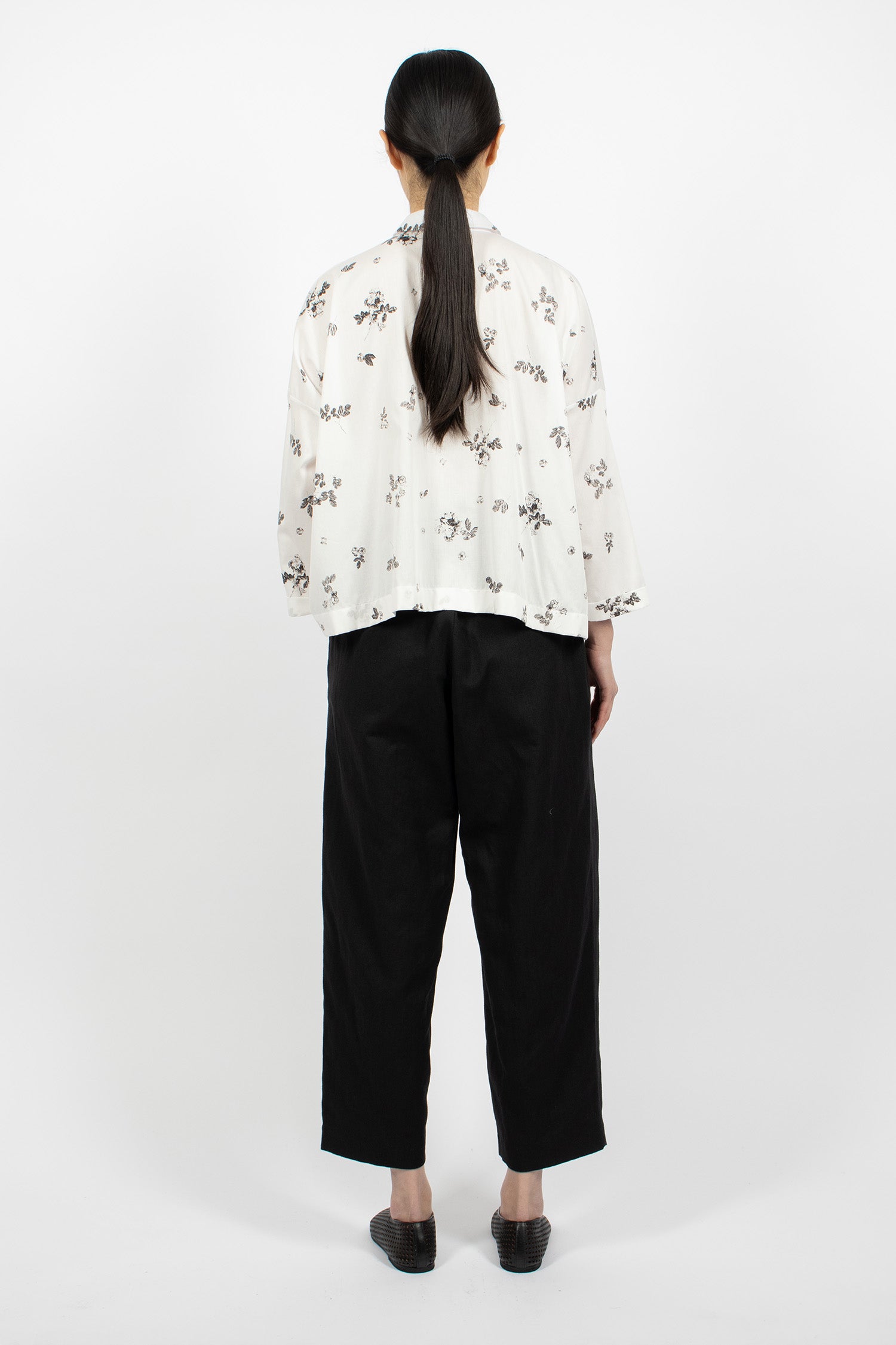 Pablo Canvas Pants Black