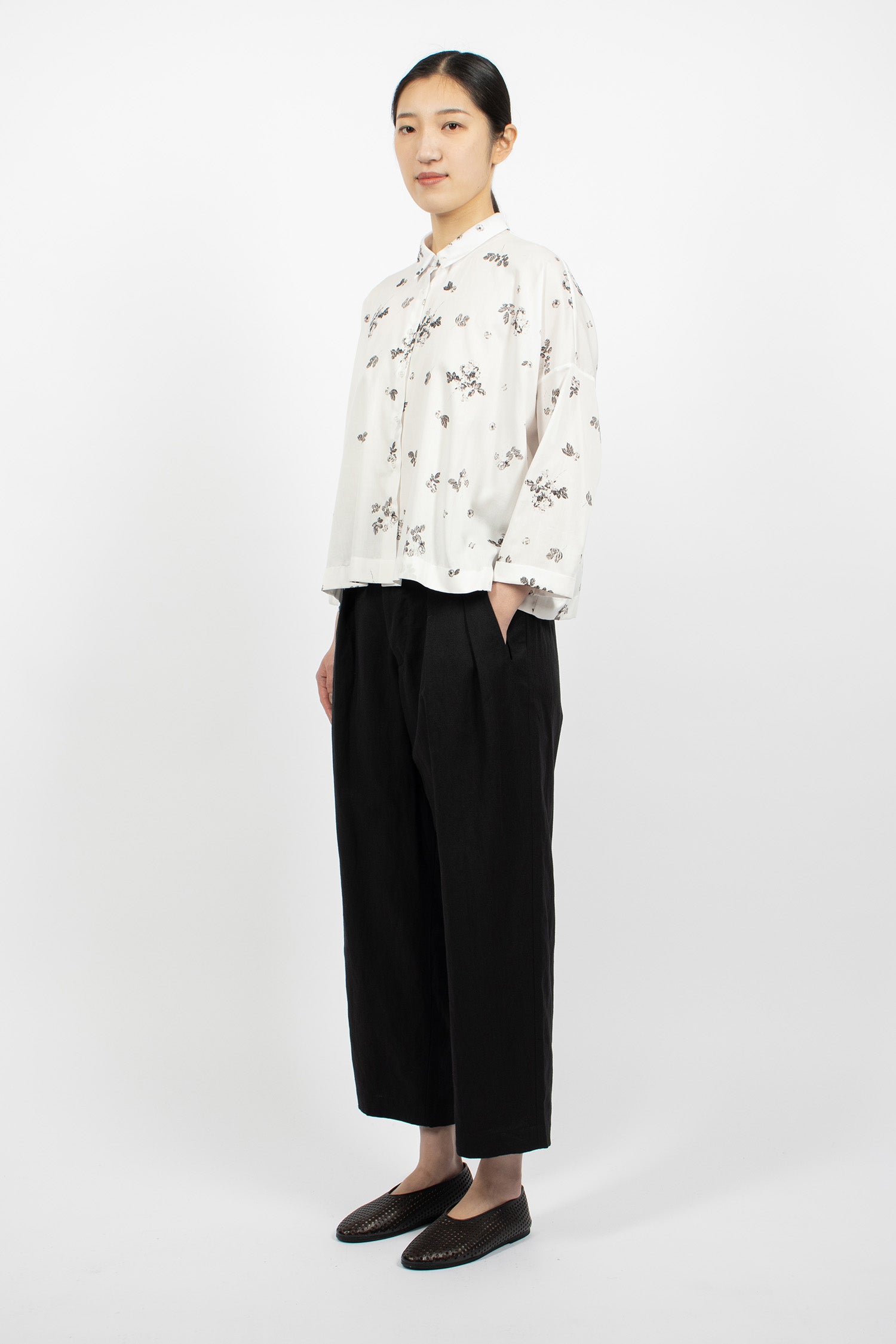 Pablo Canvas Pants Black