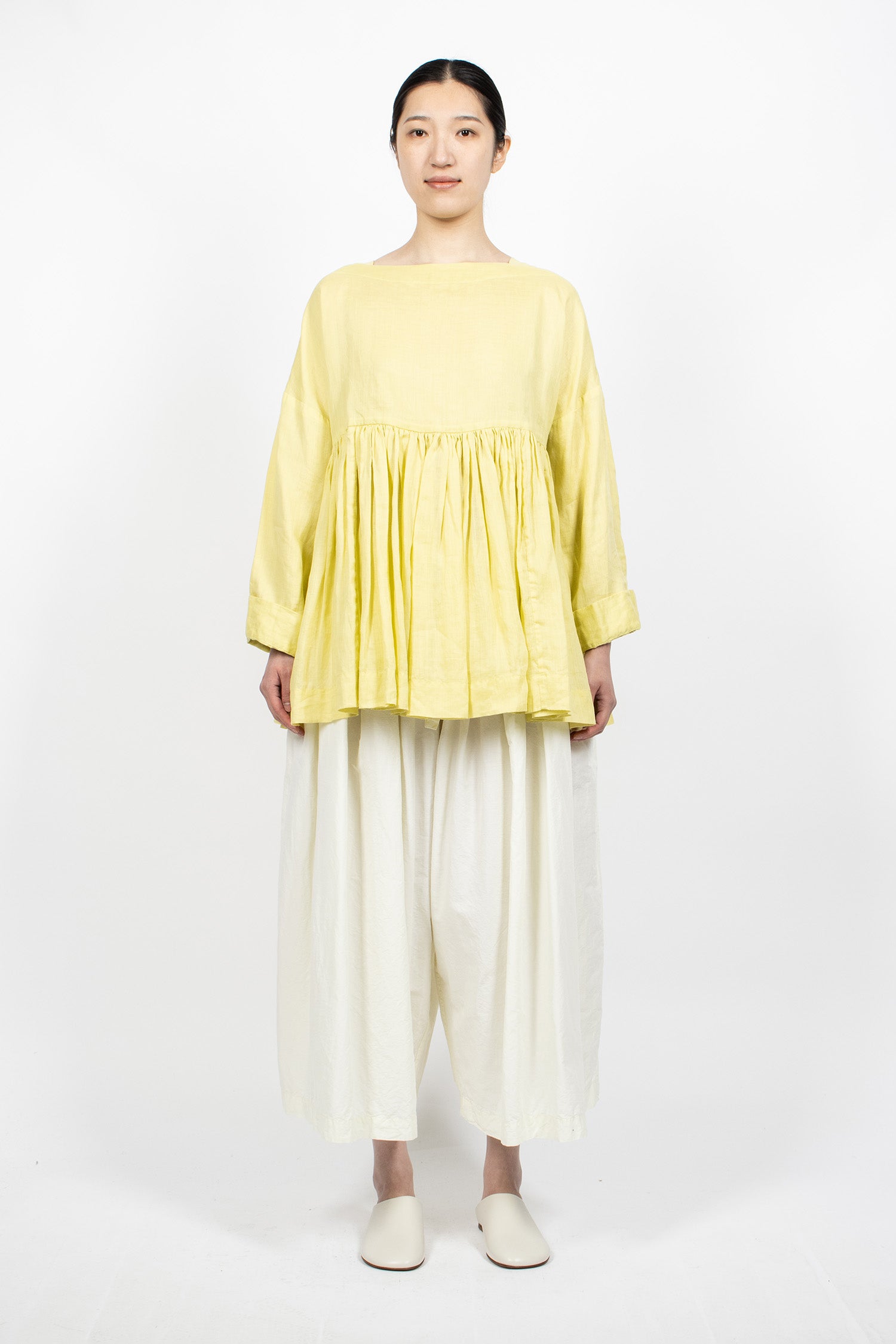 Orsan Box Pants Light Green