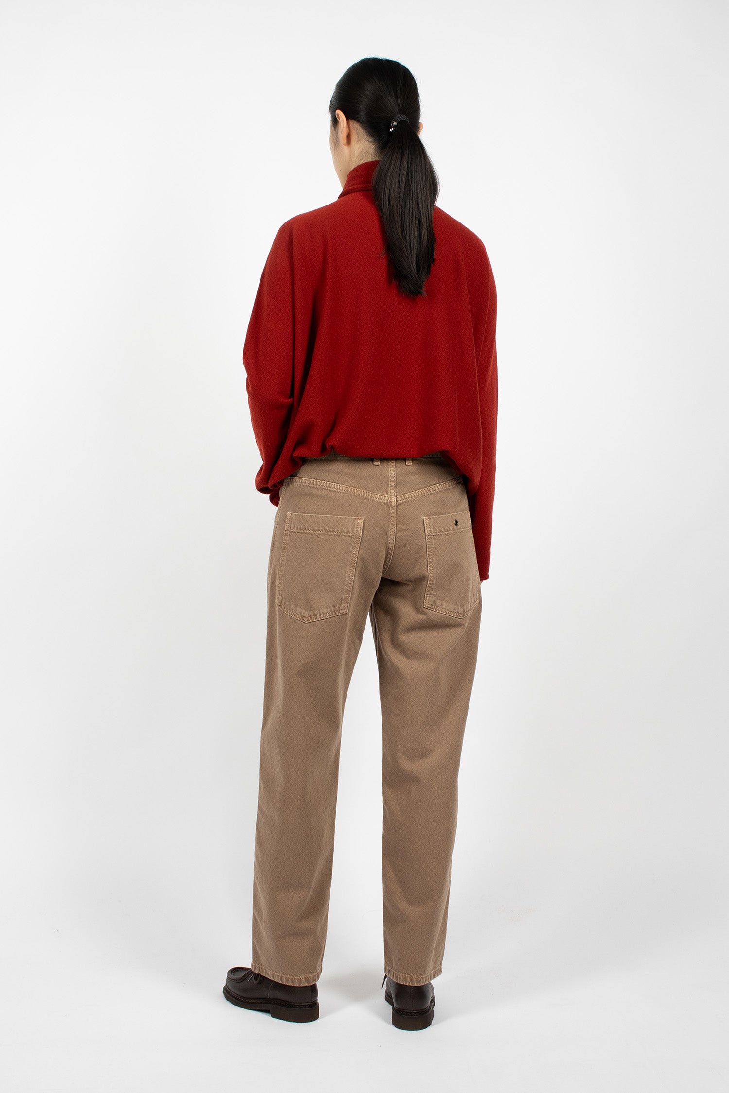 Paulo Denim Pants Mushroom