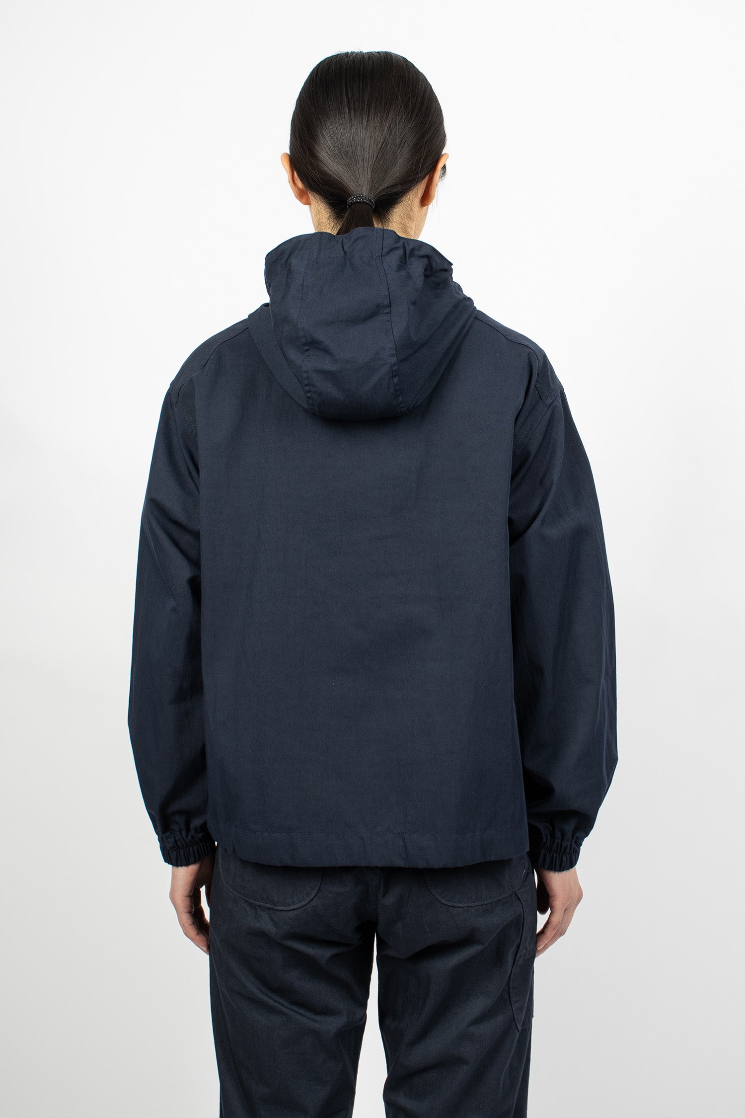 Hooded Windcheater Navy