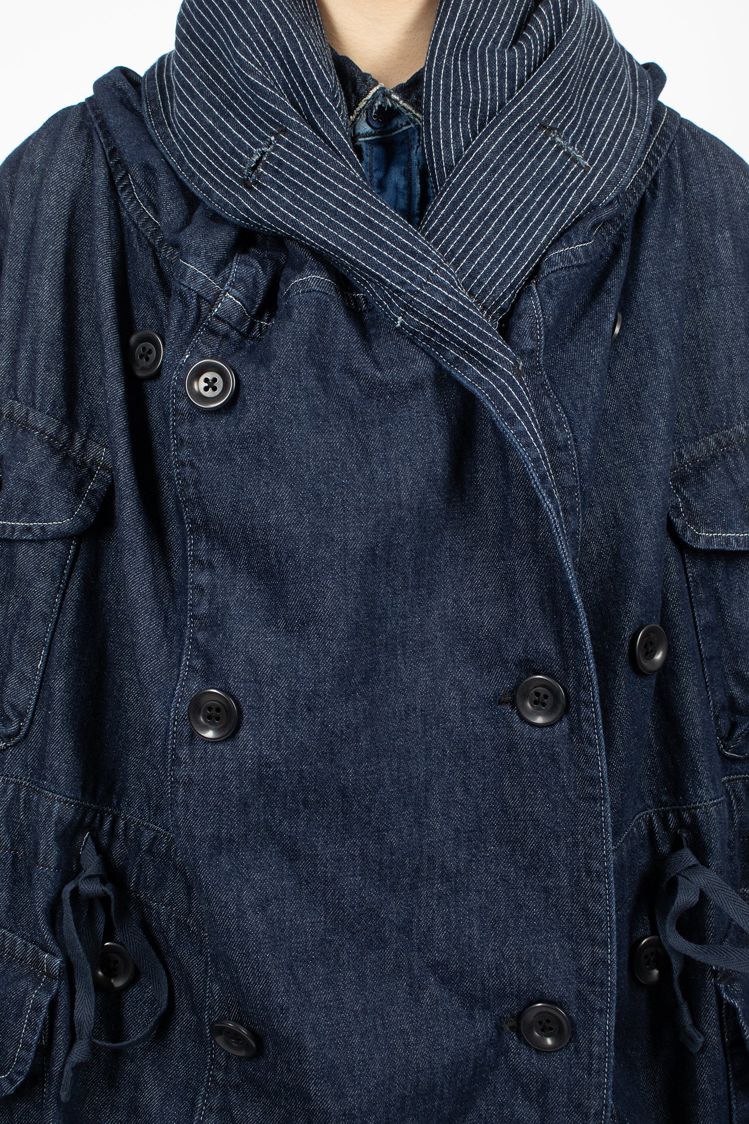 10oz Denim Ring Coat Indigo