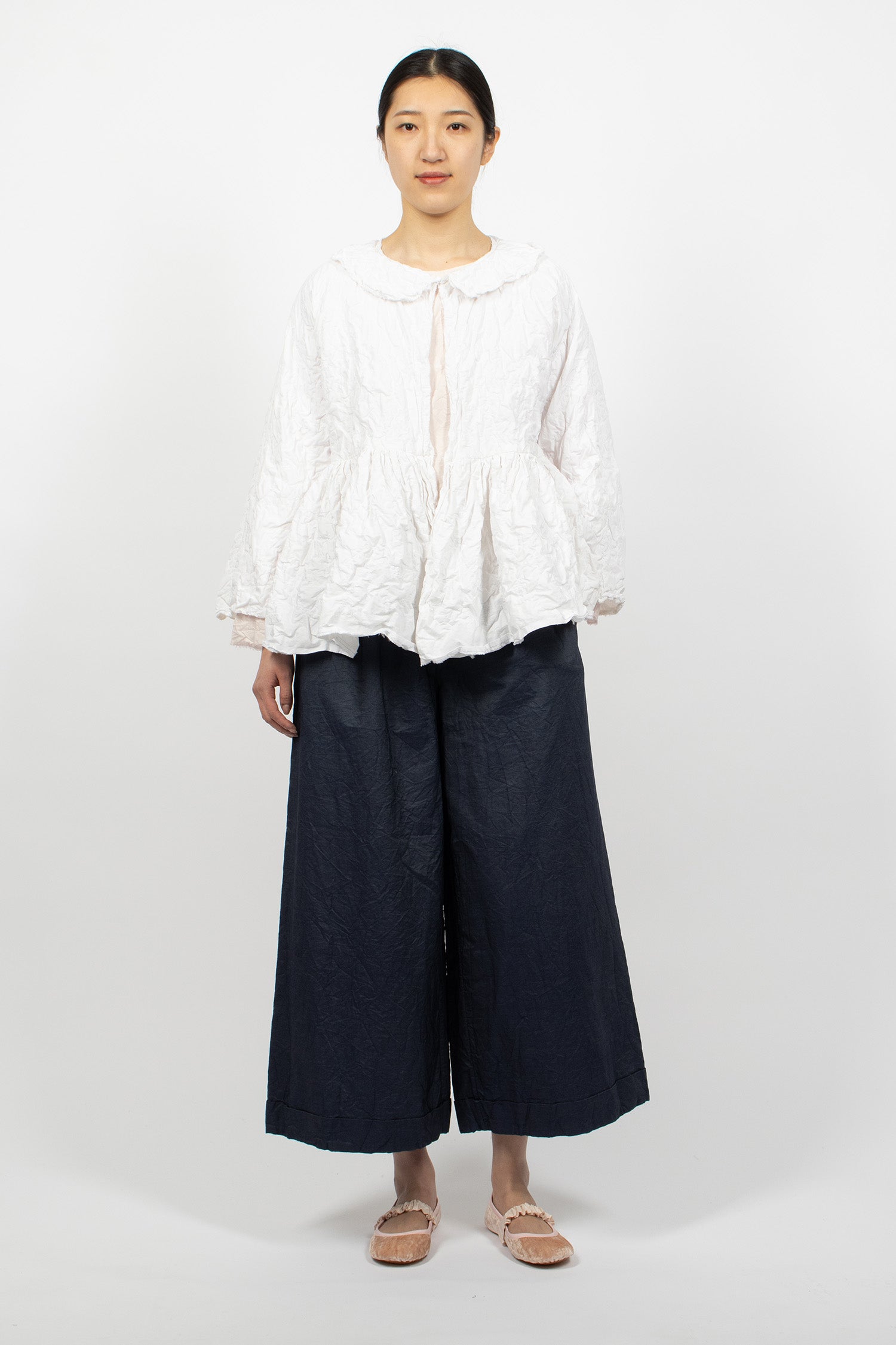 Torte Wave Stitched Jacket Cream/Natural