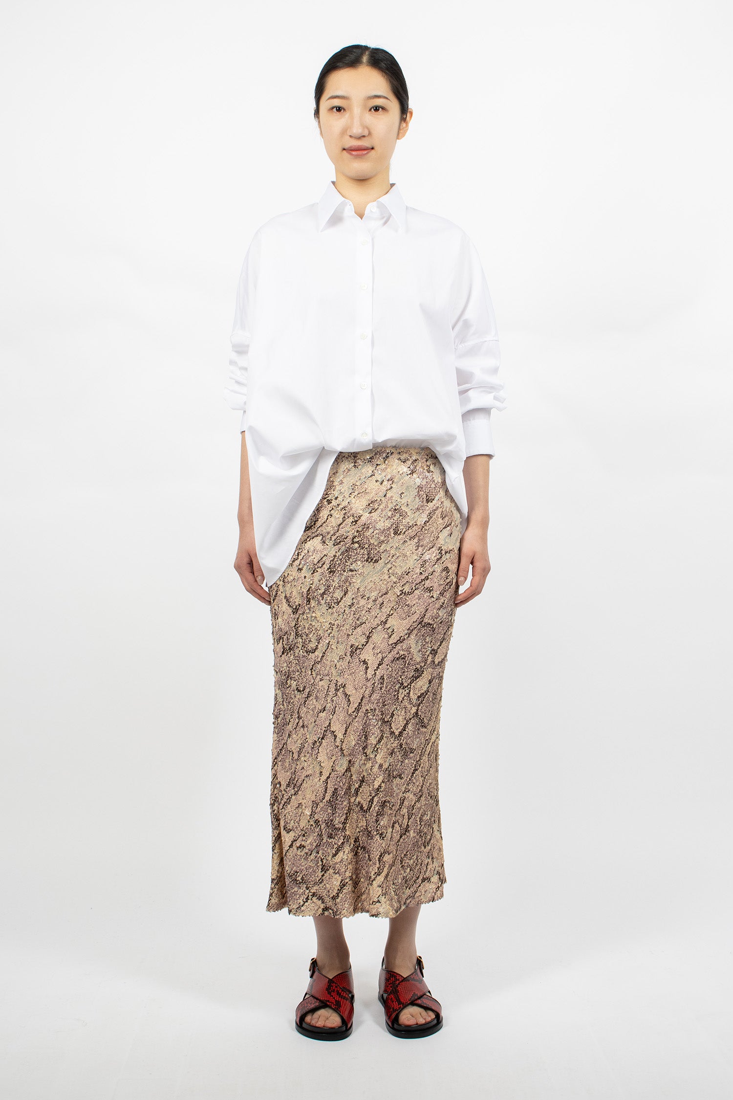 Embellished Skirt Lilac