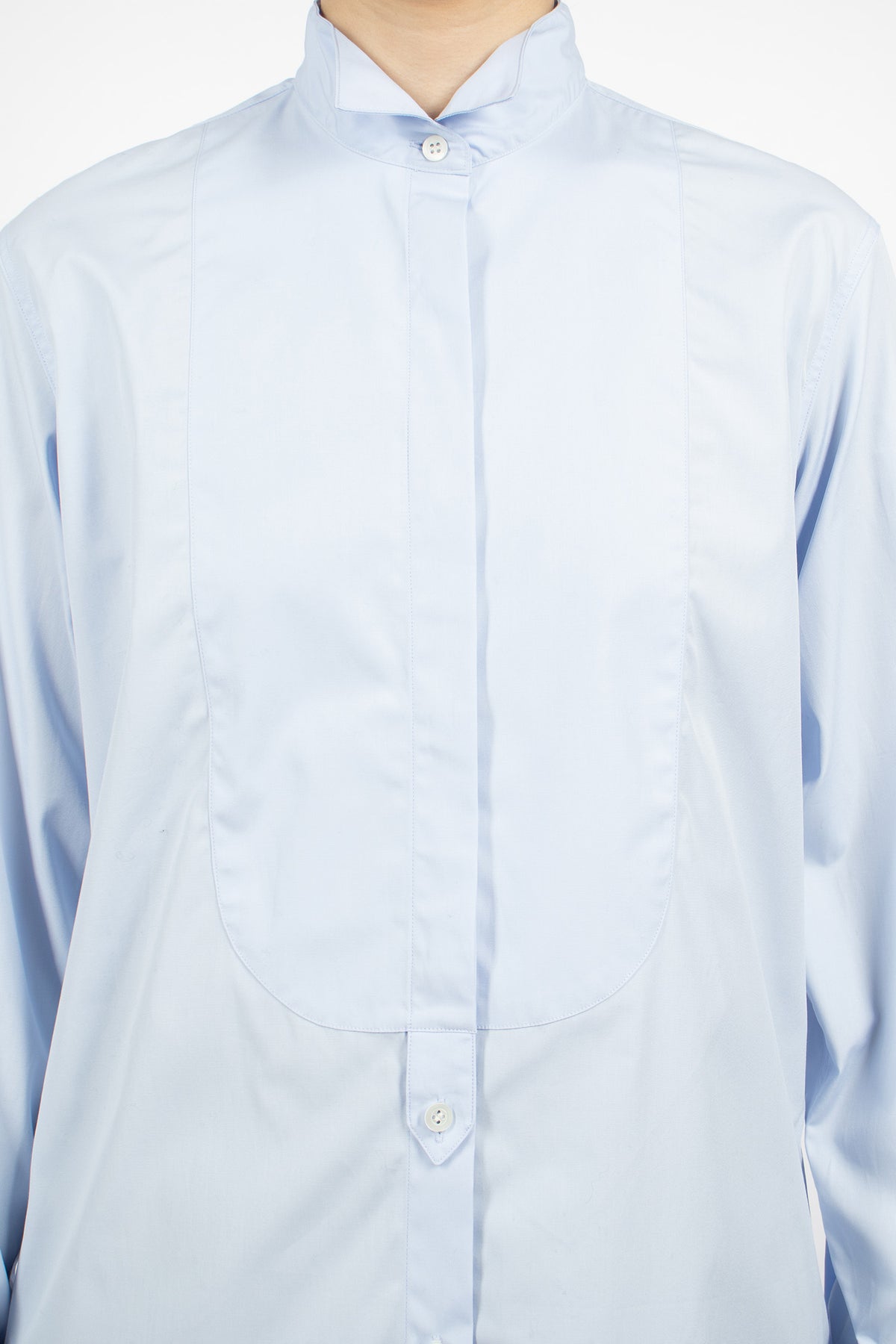 Cotton Poplin Shirt Light Blue
