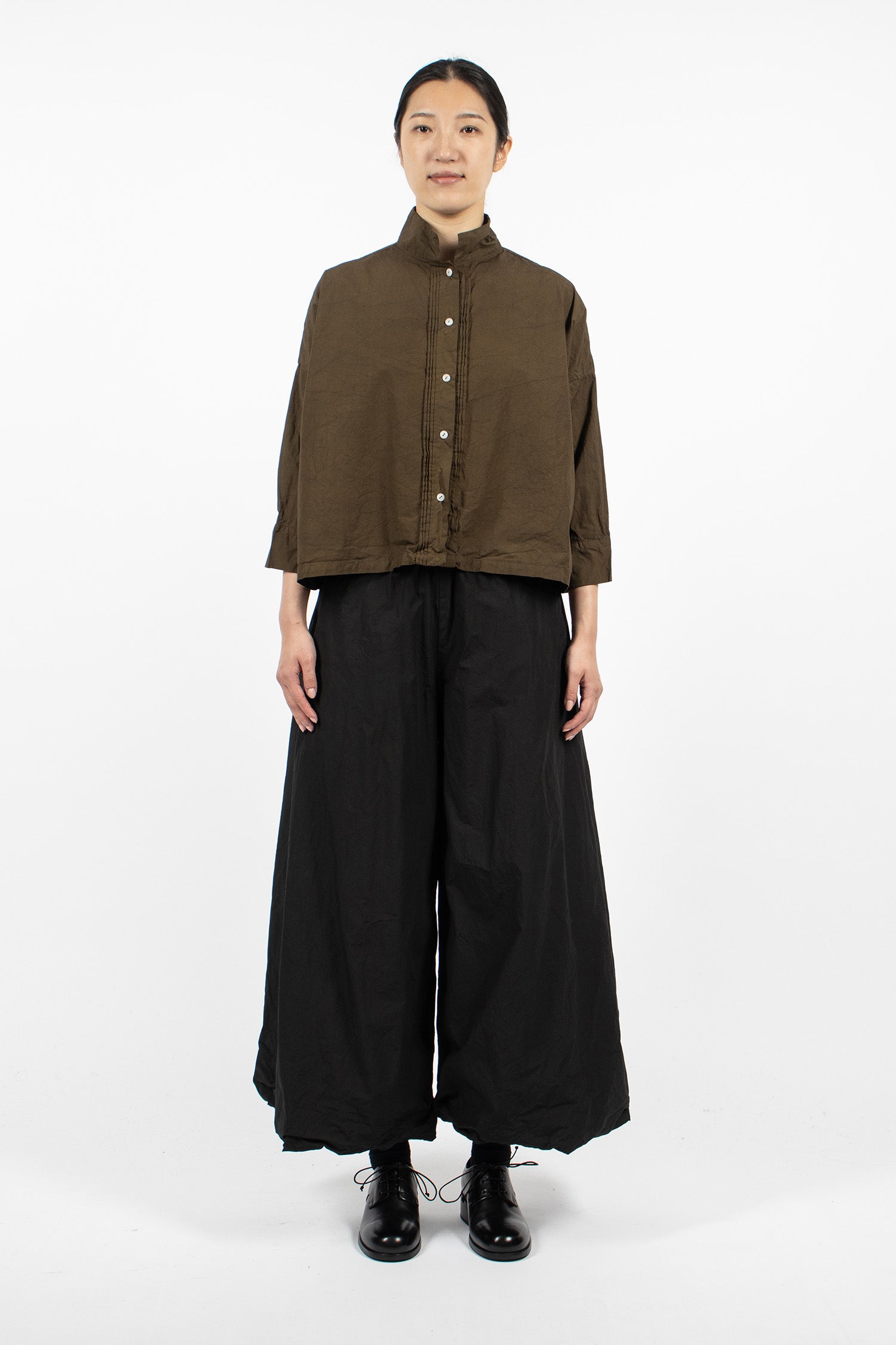 Square Shirt Bistre