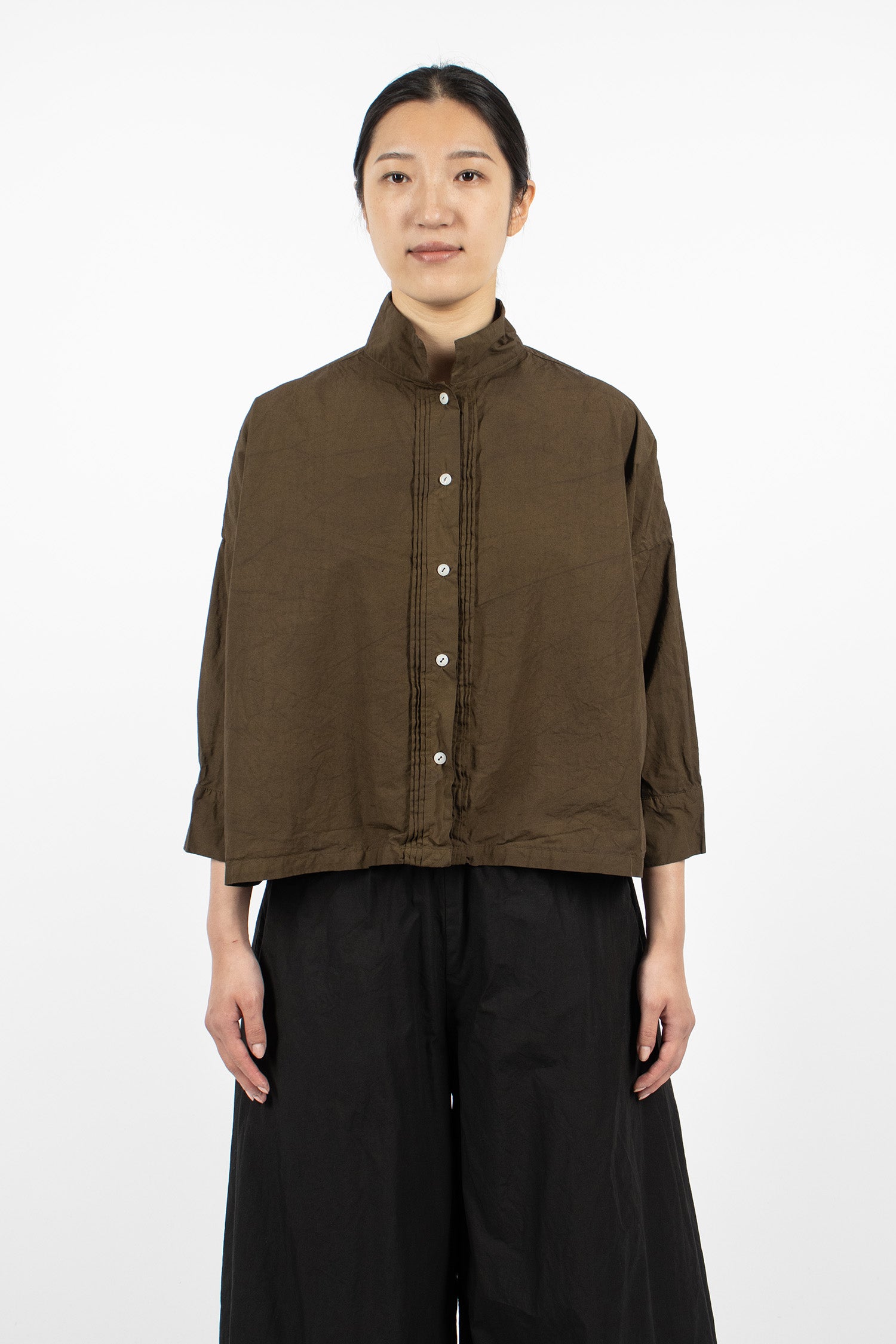 Square Shirt Bistre