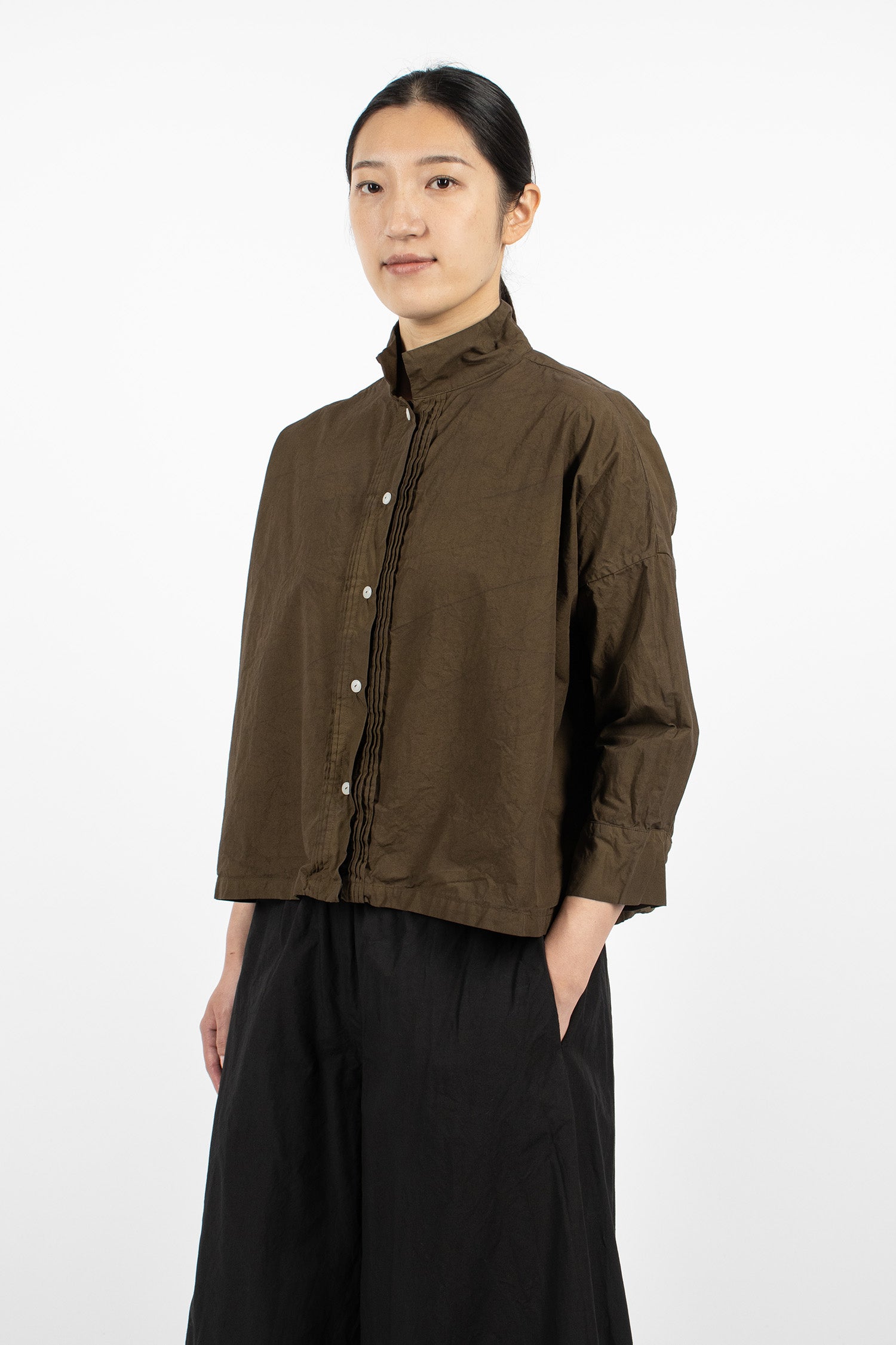Square Shirt Bistre
