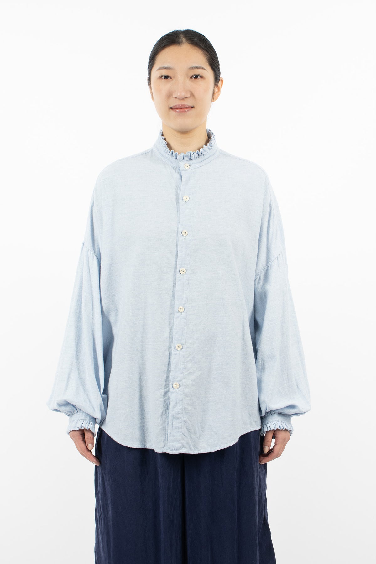 Medici Open Shirt Pale Blue