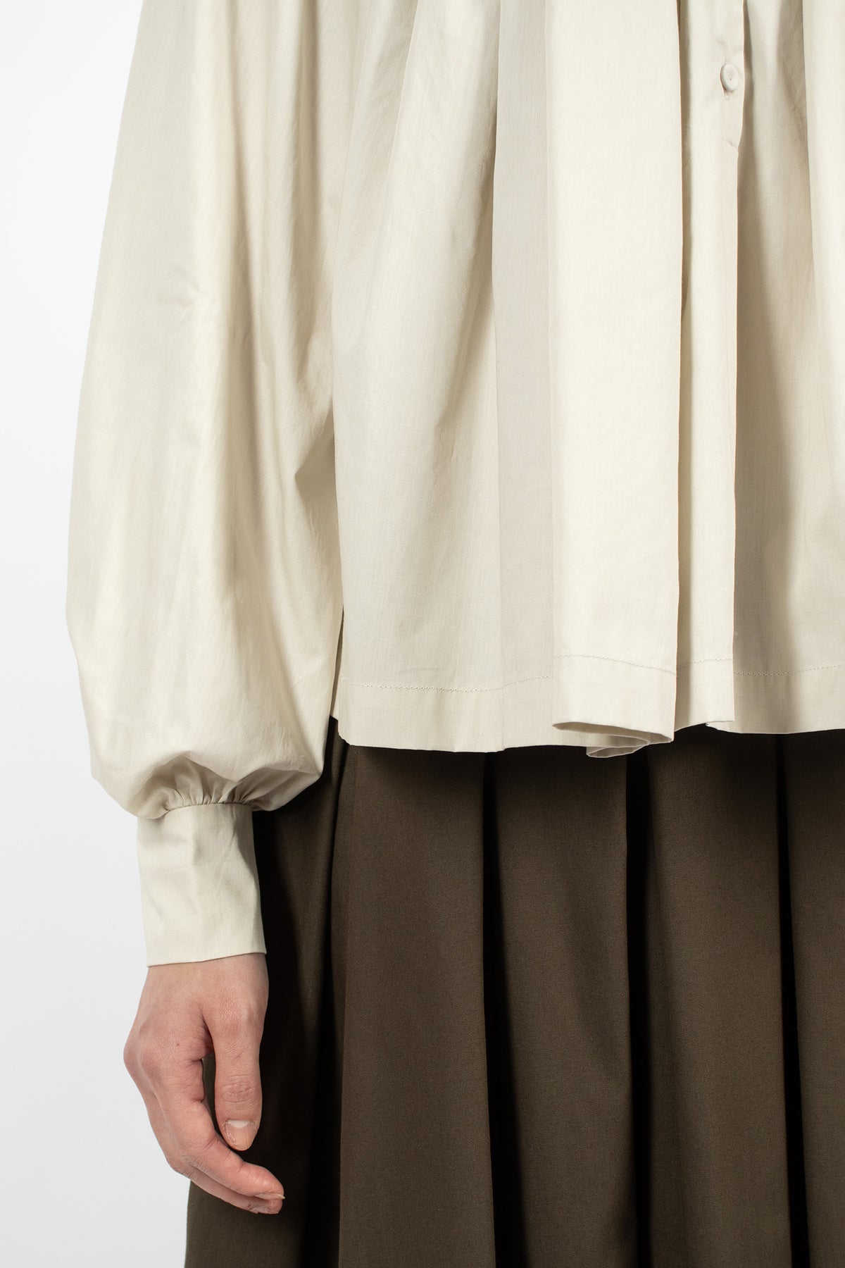 Anne Limited Shirt Greige