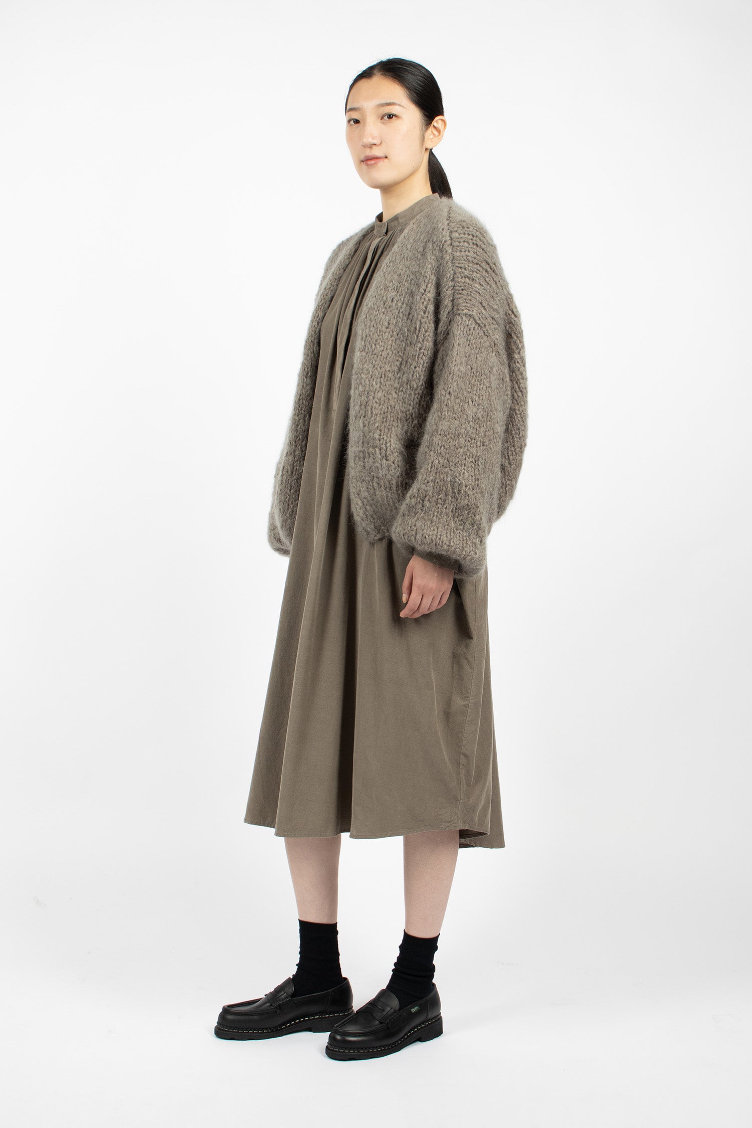 Short Cardigan Khaki