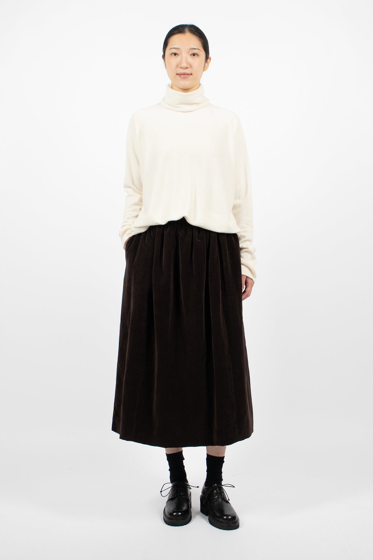 Ghosty Skirt Dark Brown