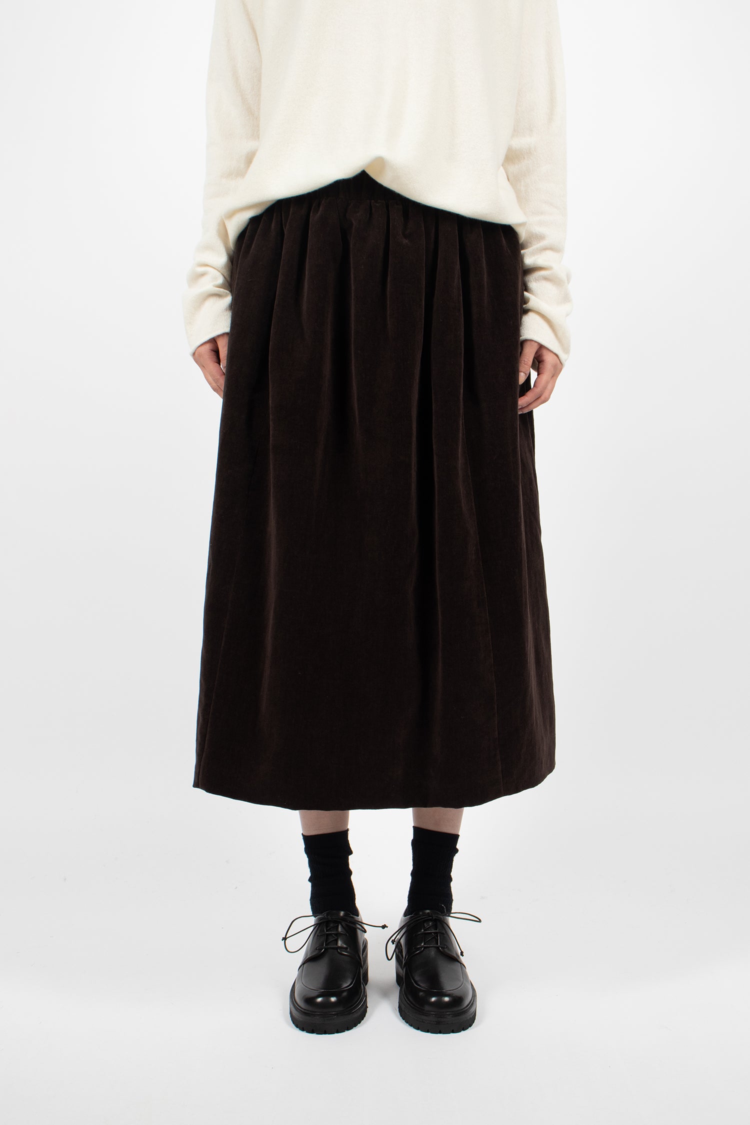 Ghosty Skirt Dark Brown