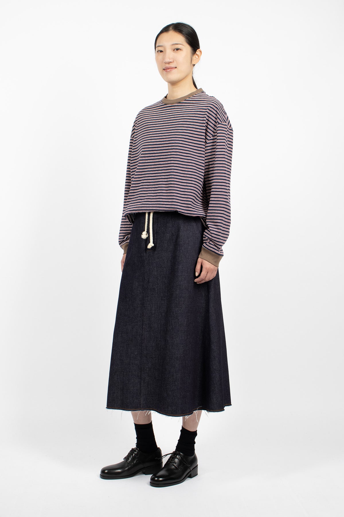 Soof Skirt Navy Denim