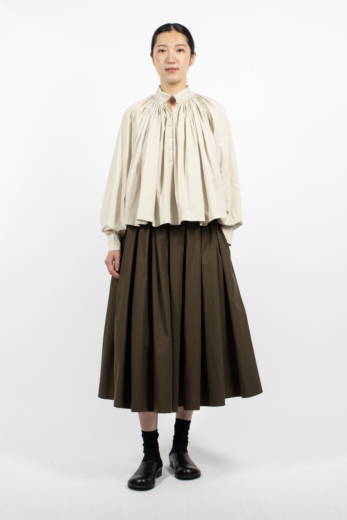 Anne Limited Shirt Greige