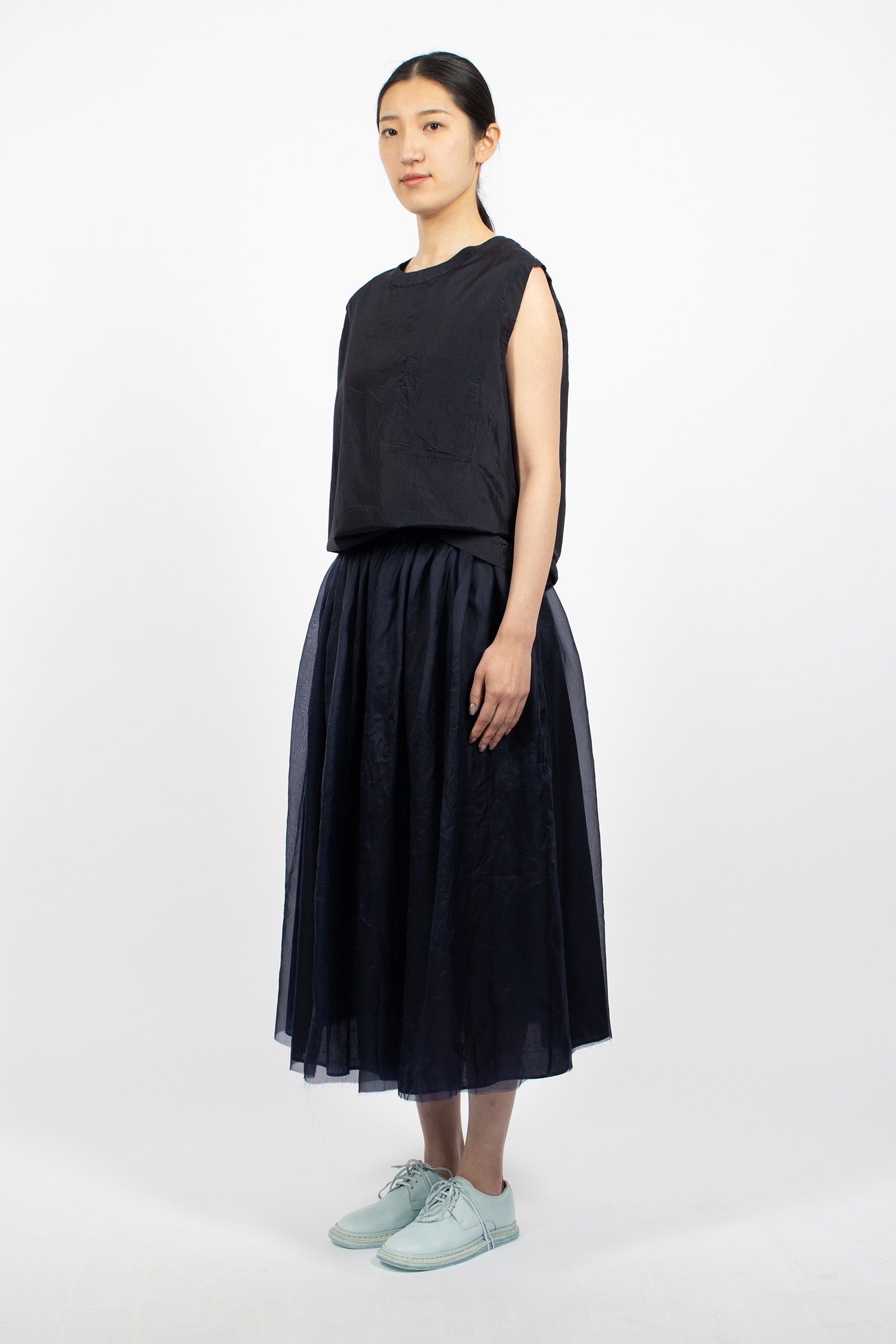 Combination Maxi Tutu Skirt Navy