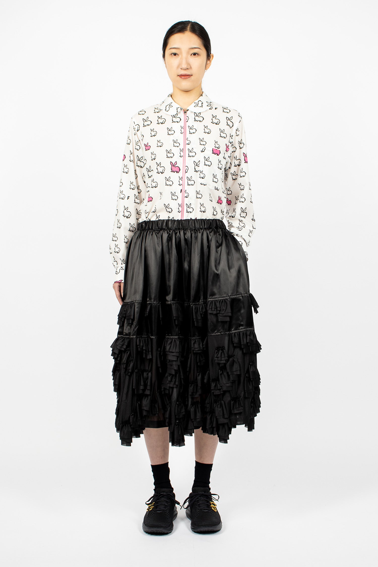 Frill Skirt Black