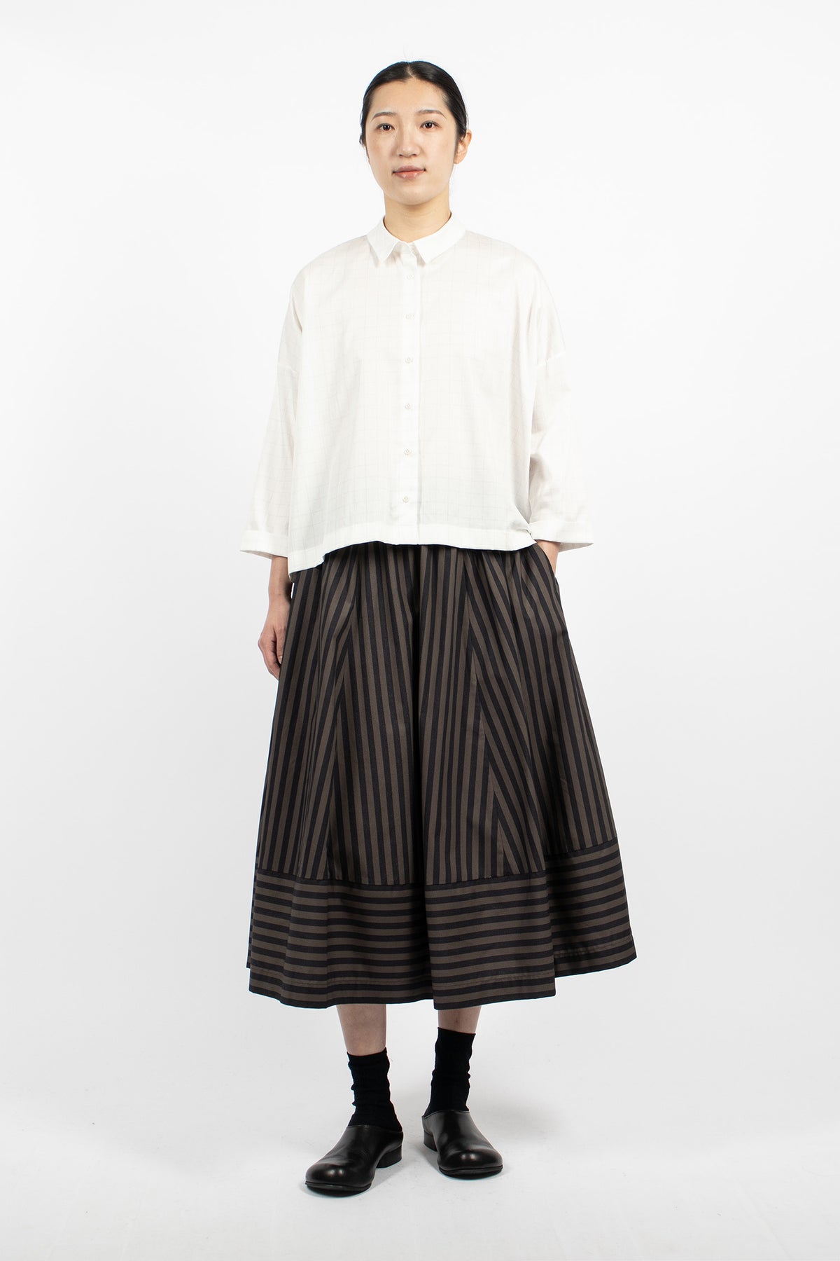 Sabrina Skirt Grey/Black