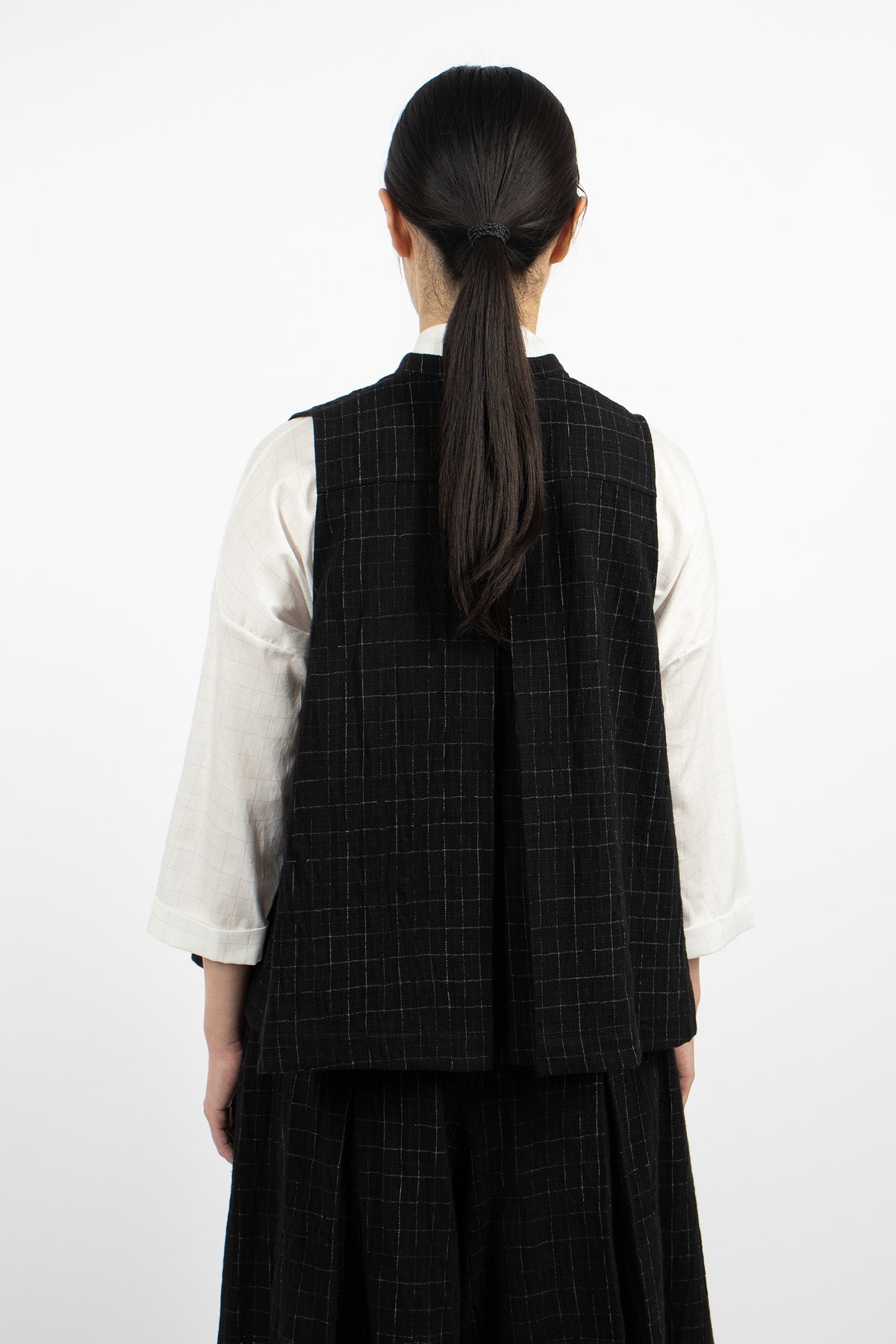 Isabelle Waistcoat Black/White