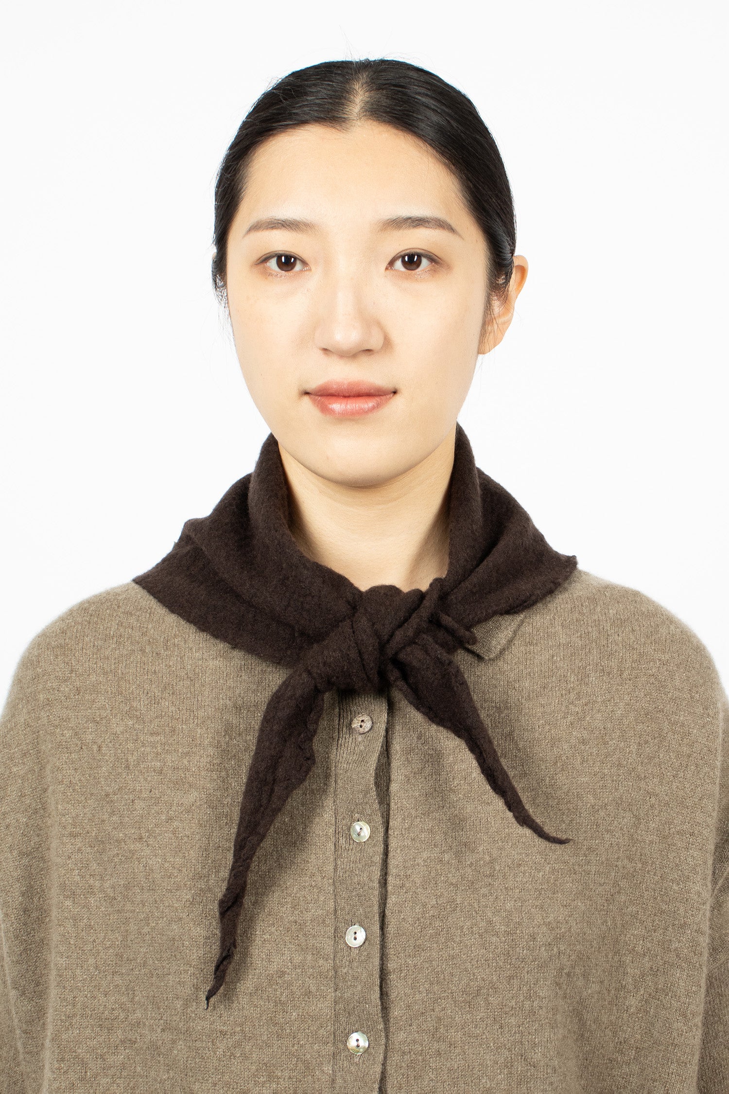 94_82 Soft Scout Scarf Chocolate