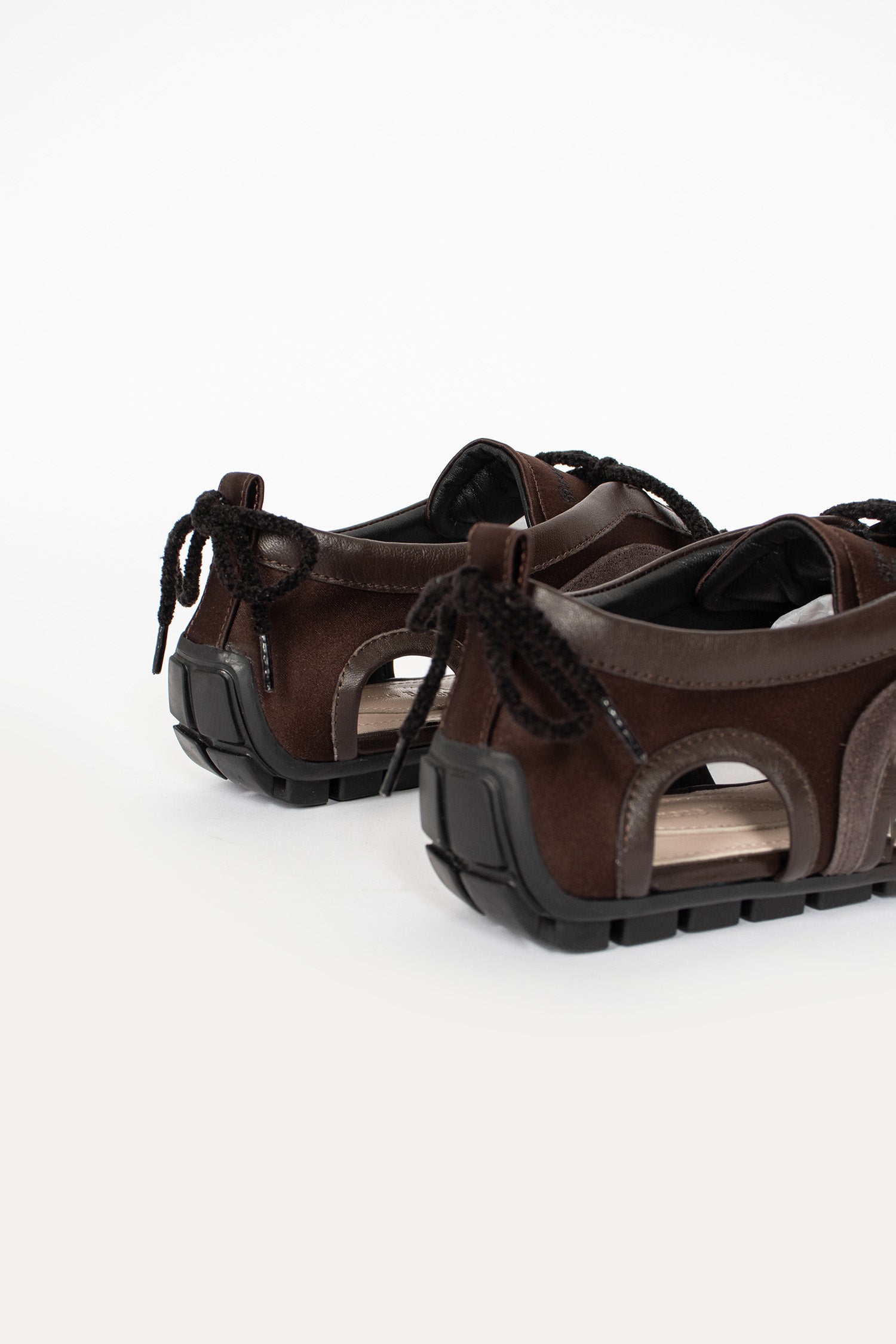 Cutout Ballerina Grip Trainer Chocolate