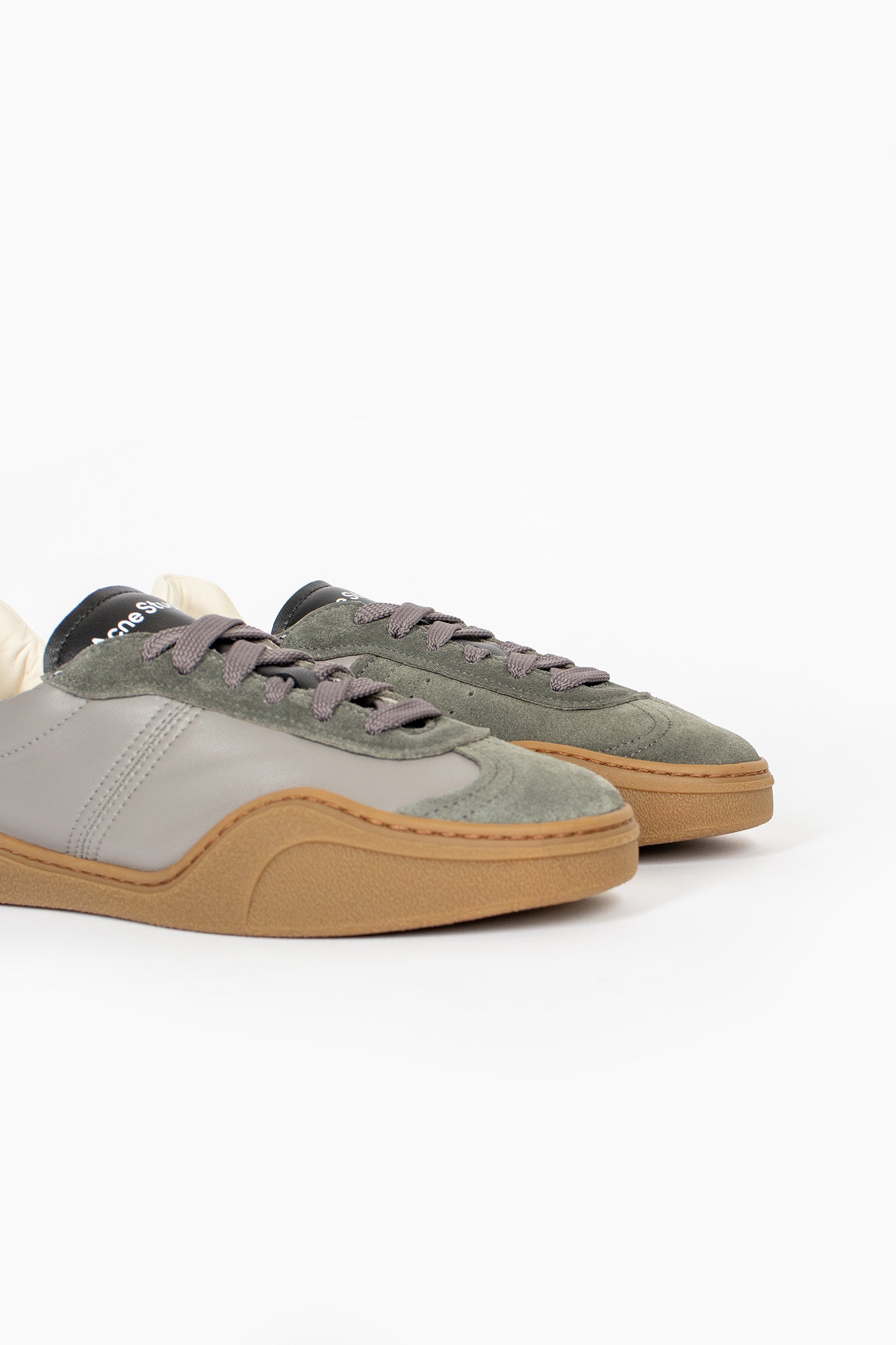 Lace Up Sneakers Multi Grey