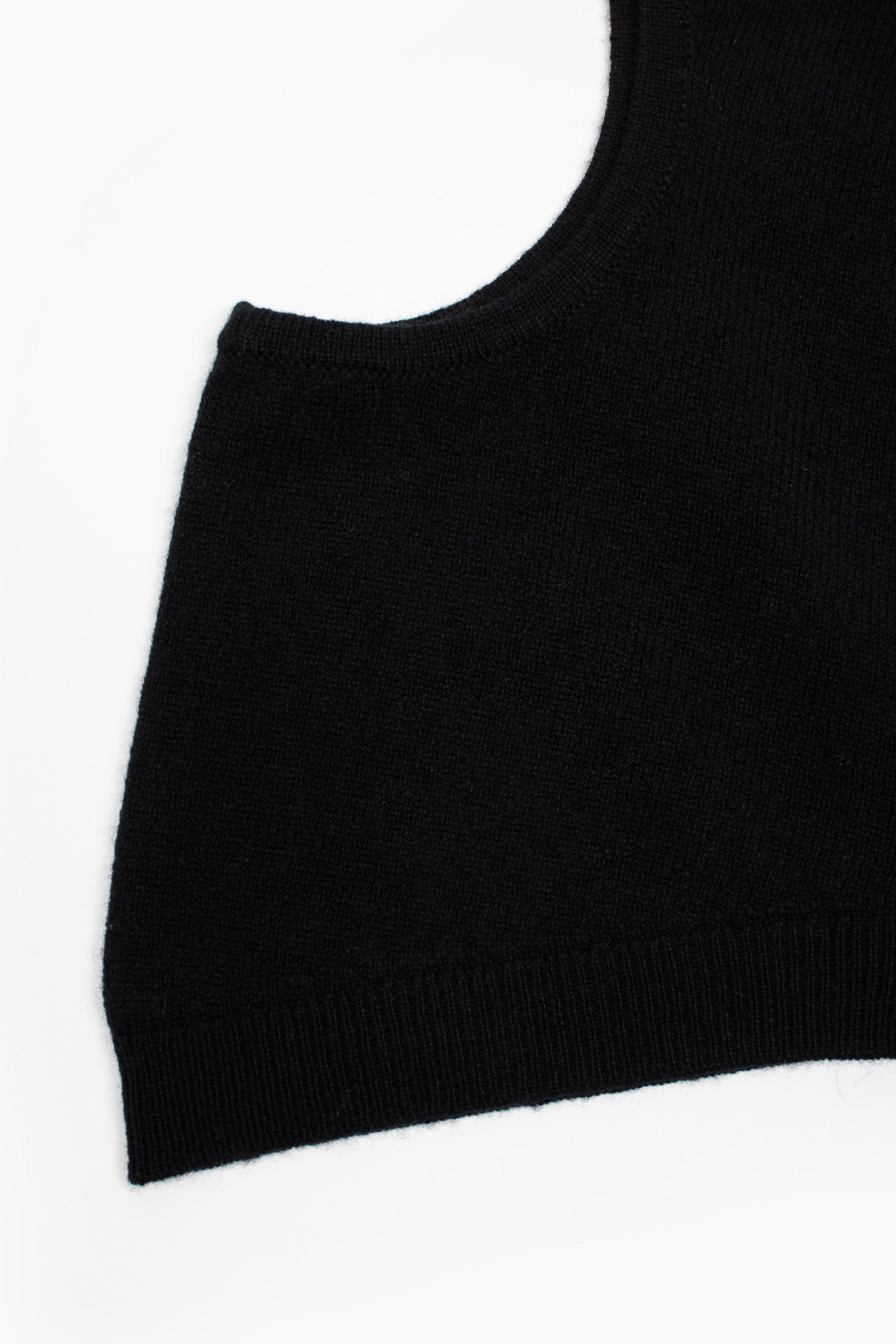Snood Cashmere Hood Black