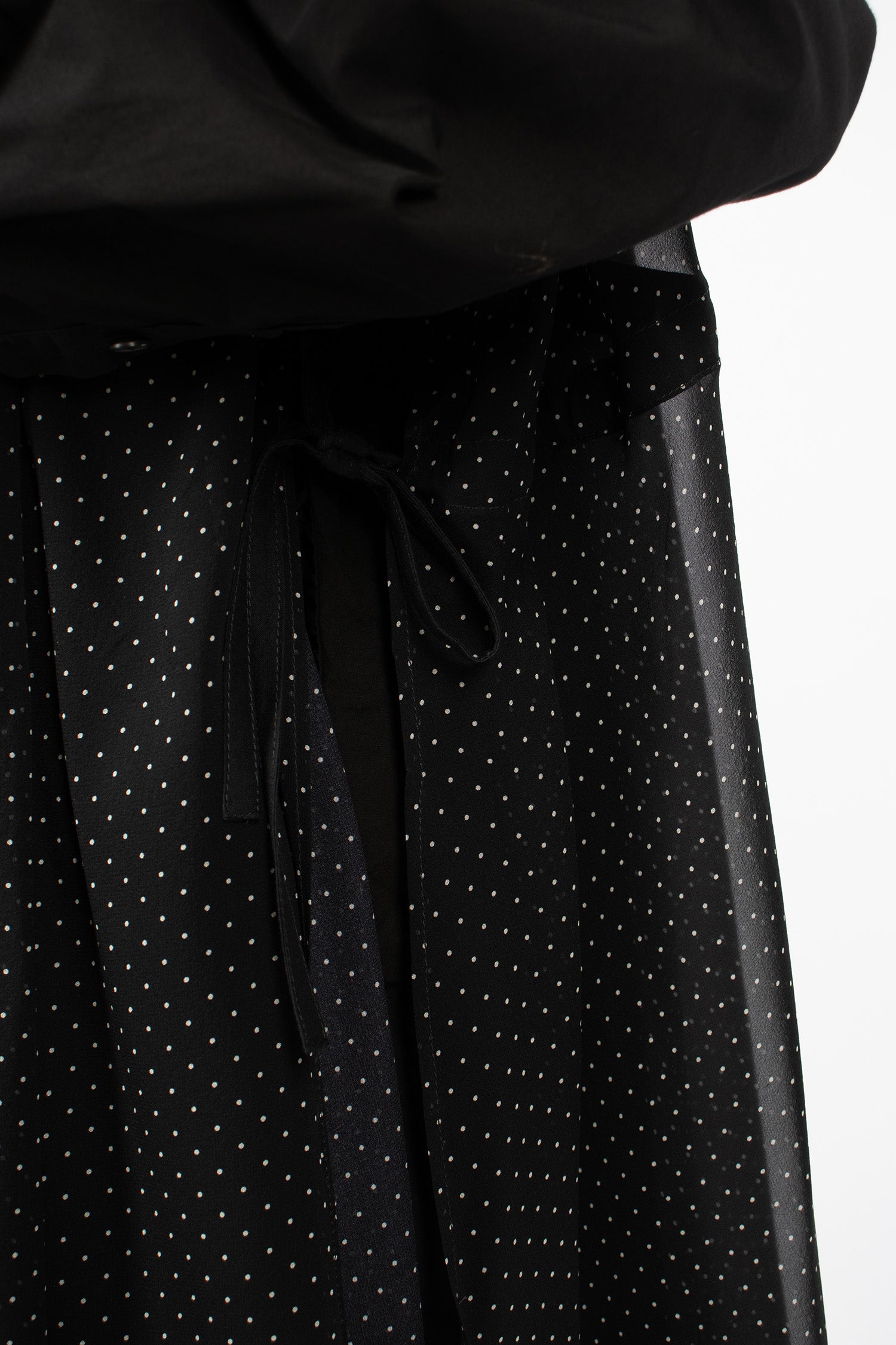 Drawstring Gilet Dress Midnight