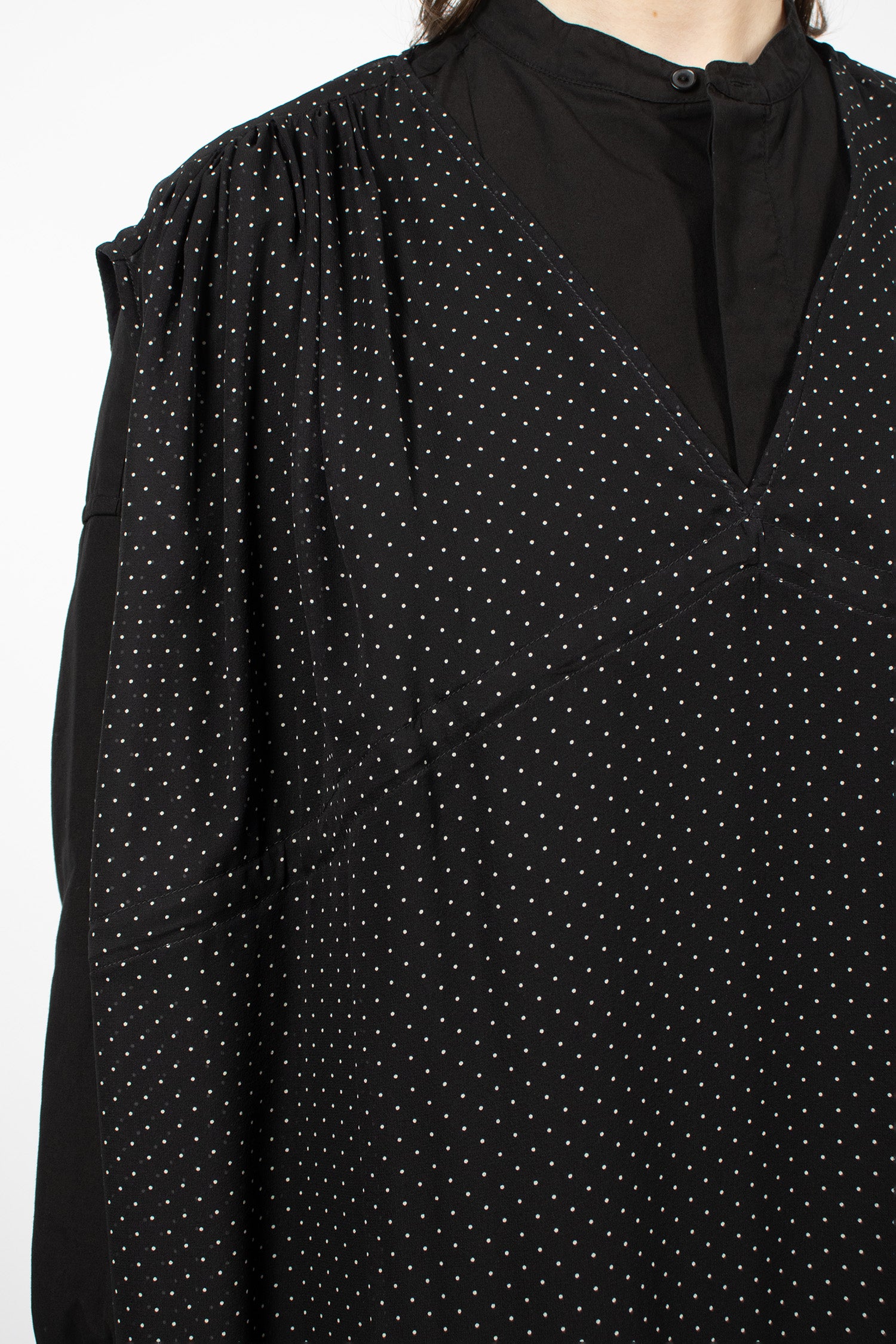 Drawstring Gilet Dress Midnight