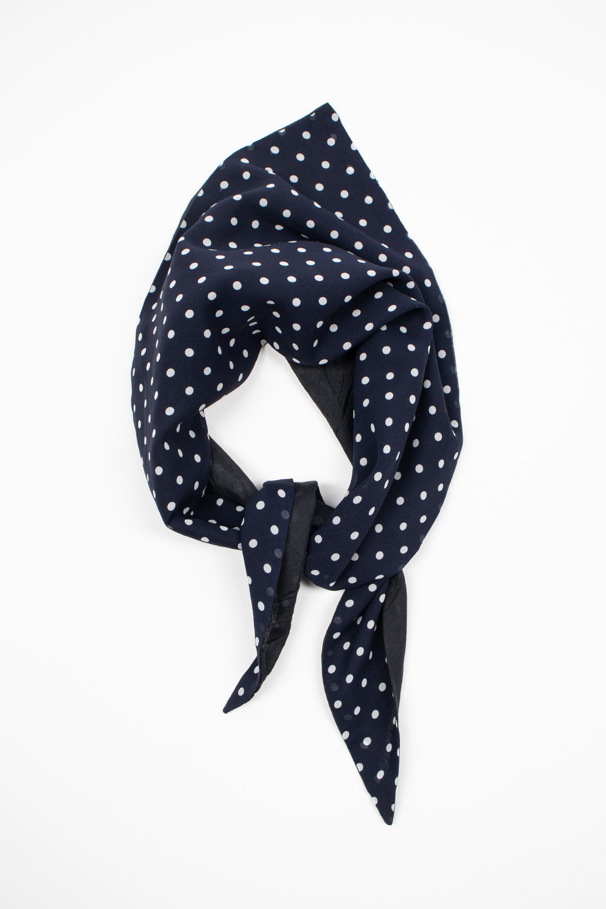 Triangle Scarf Navy