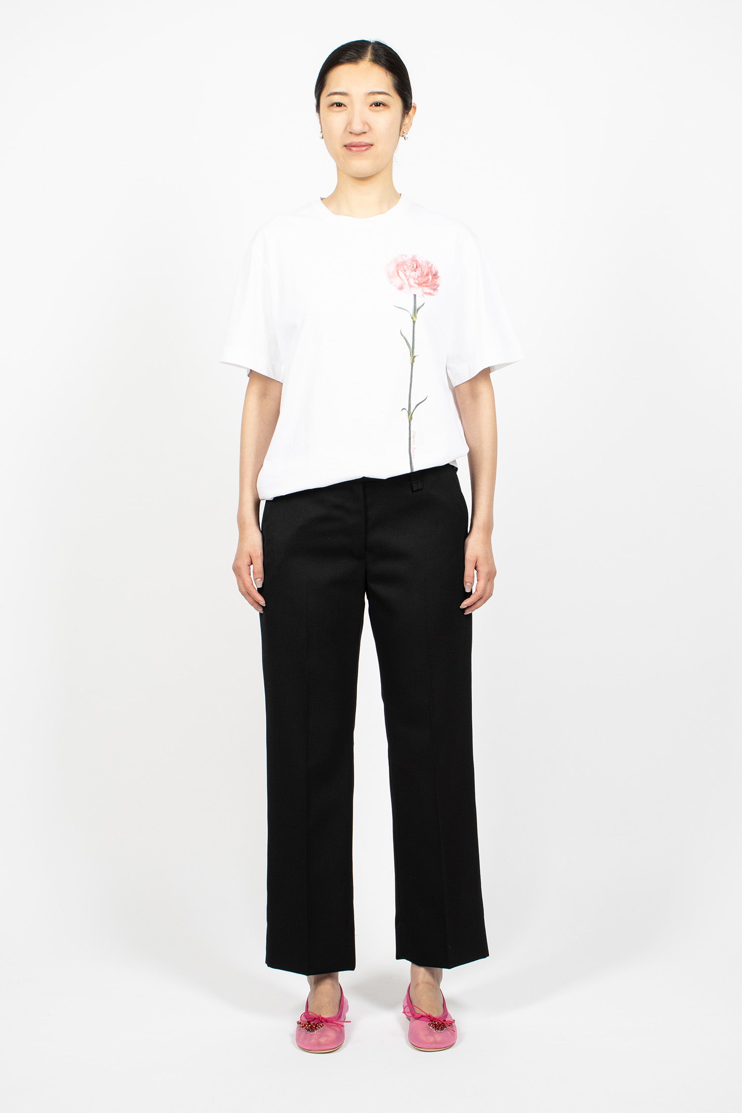 Straight Leg Trouser Black