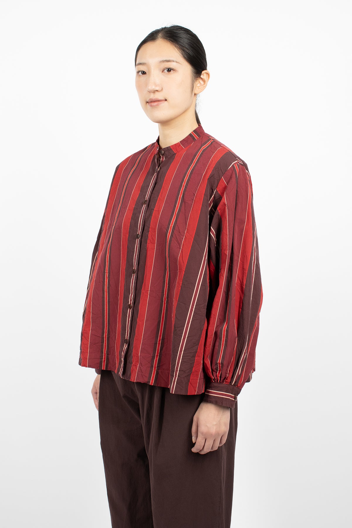 Biggy Granded Shirt Red Stripes
