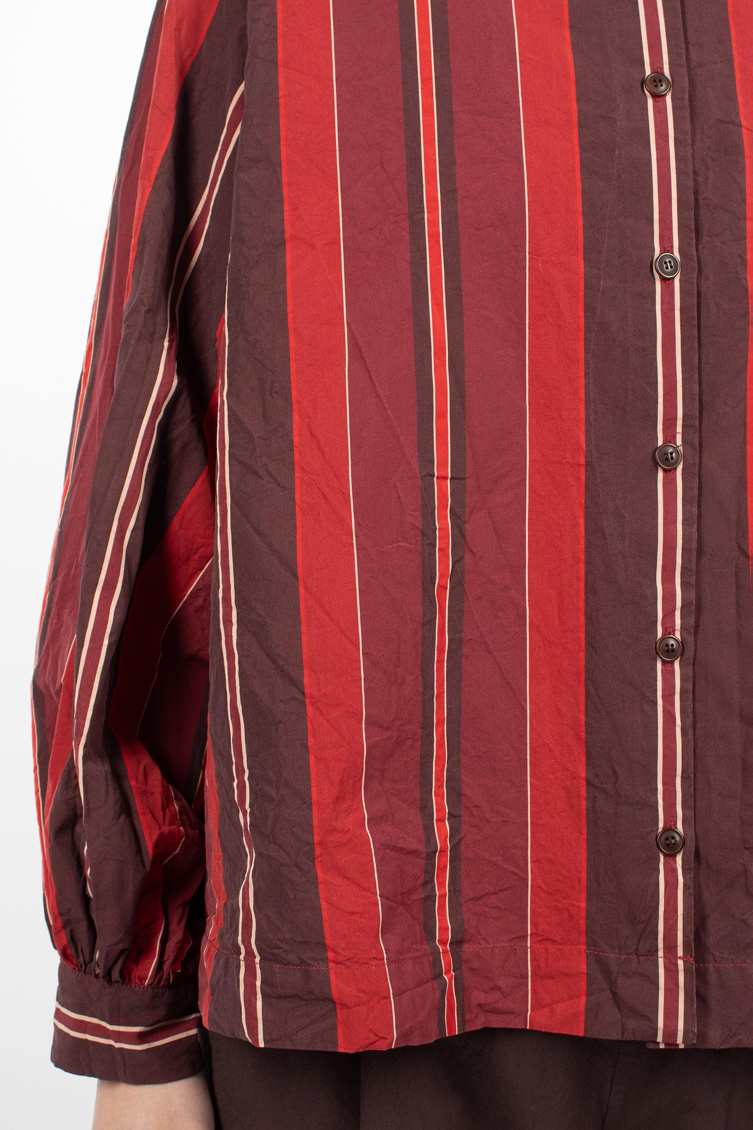 Biggy Granded Shirt Red Stripes