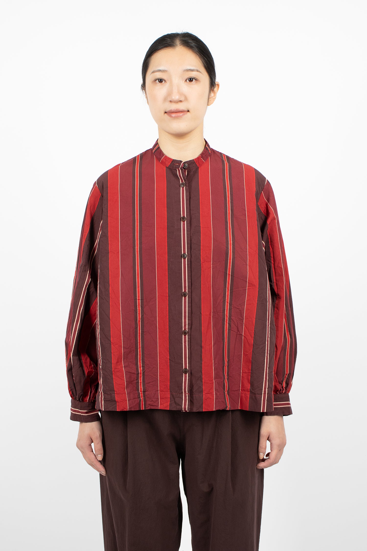 Biggy Granded Shirt Red Stripes