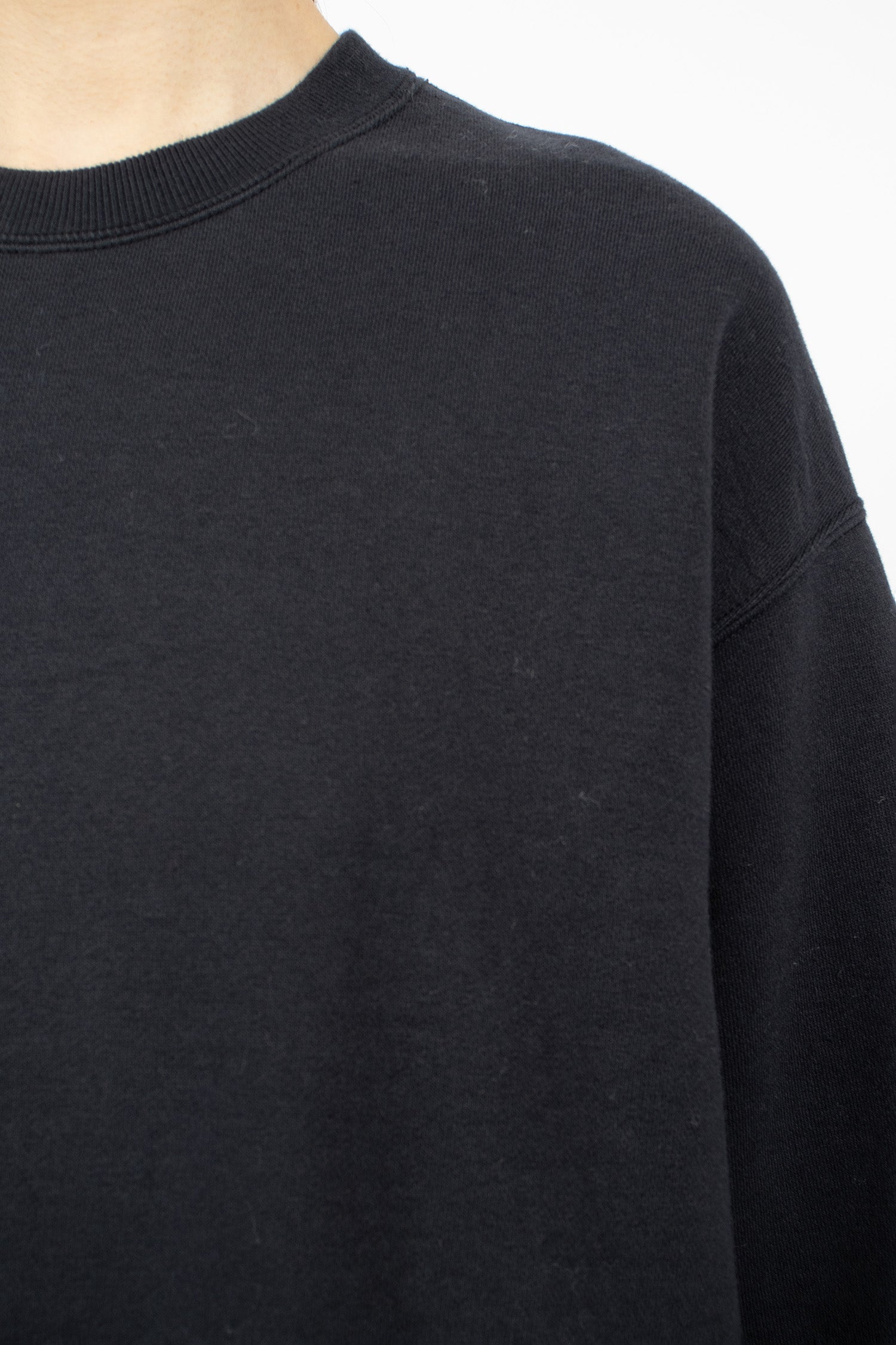 Cotton Jersey Sweatshirt Dark Navy