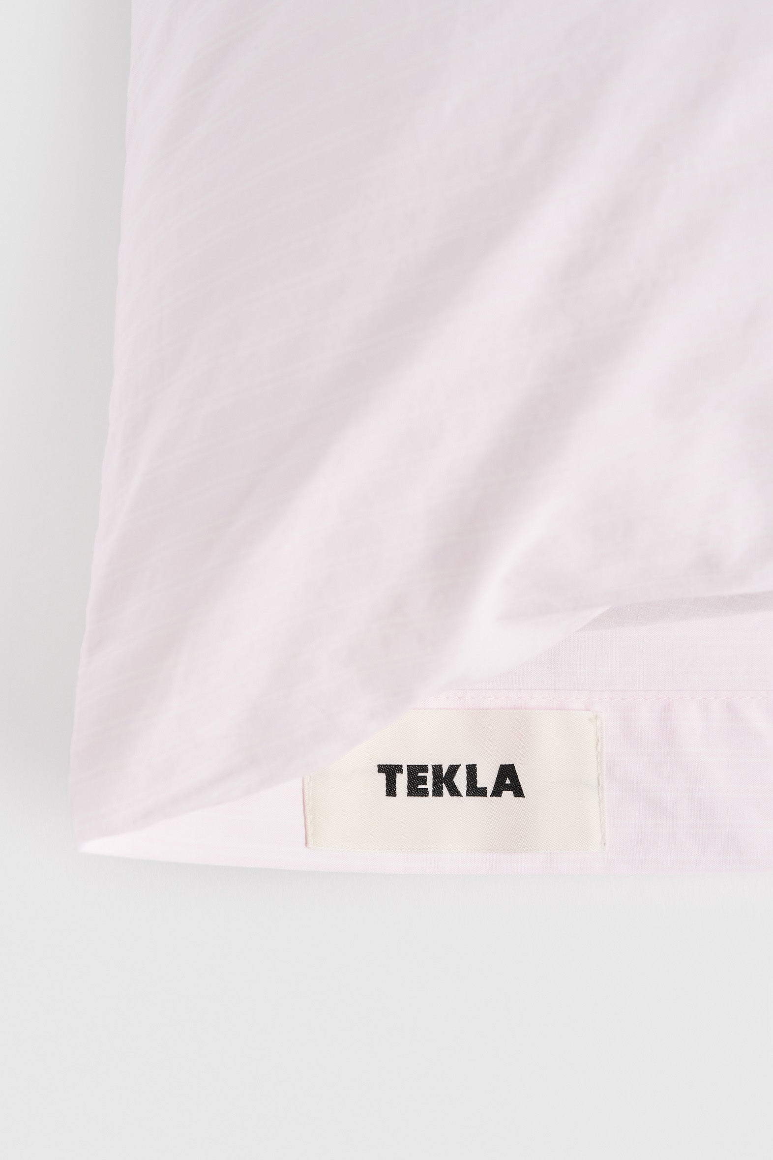Percale Pillowcase Petal Pink Stripes