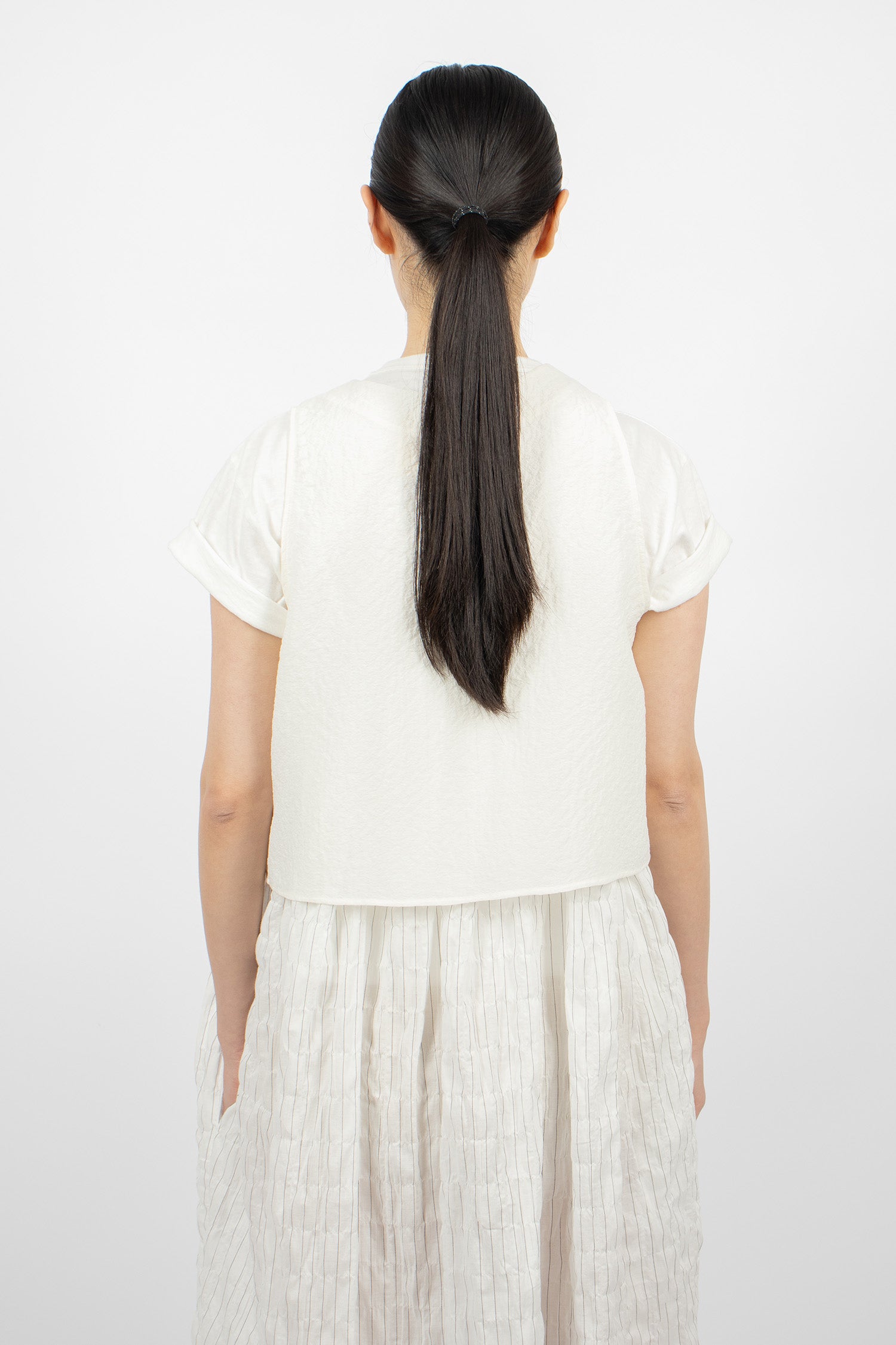 Anouk Bow Top White