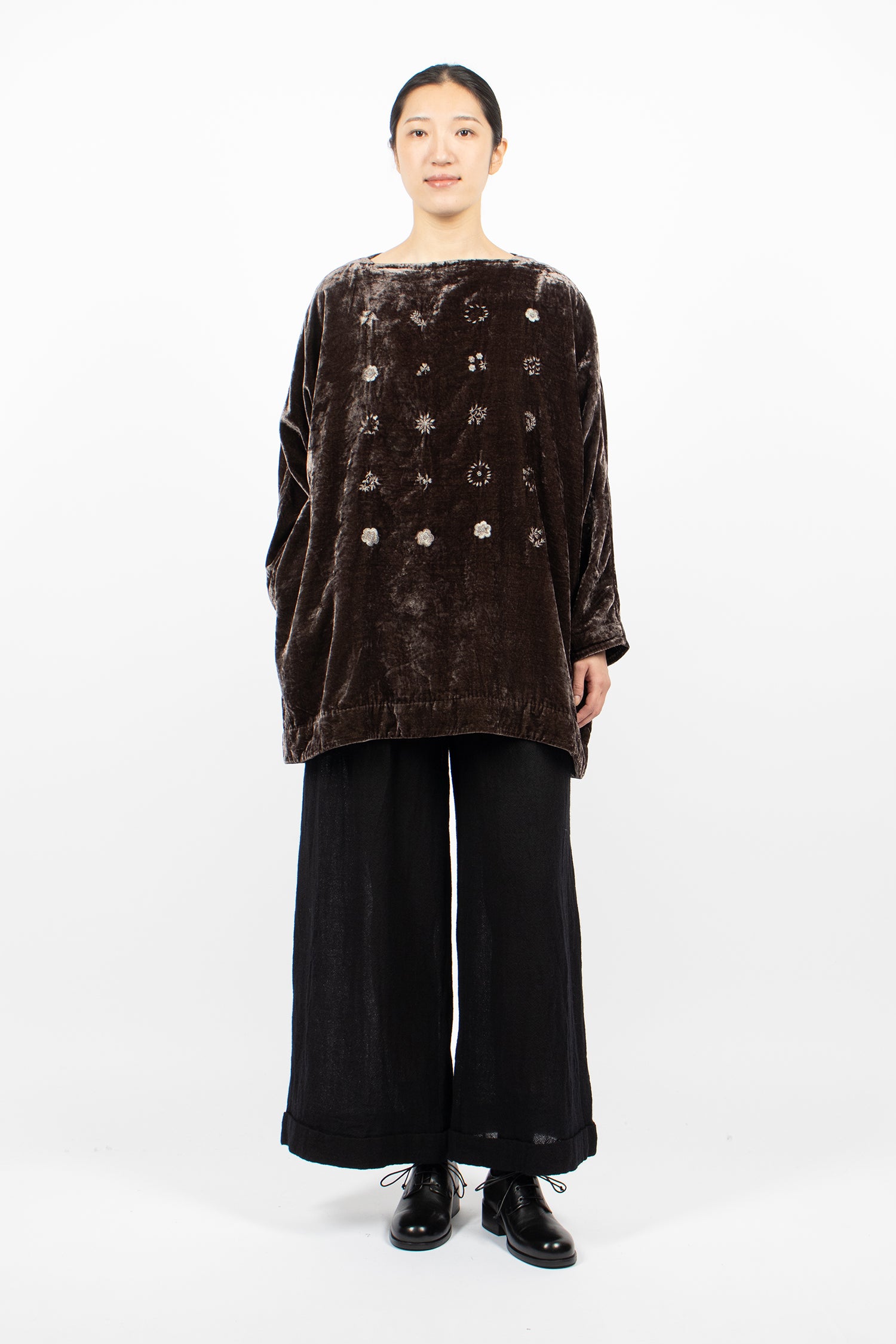 Specimen Tunic Smoky Quartz Velvet