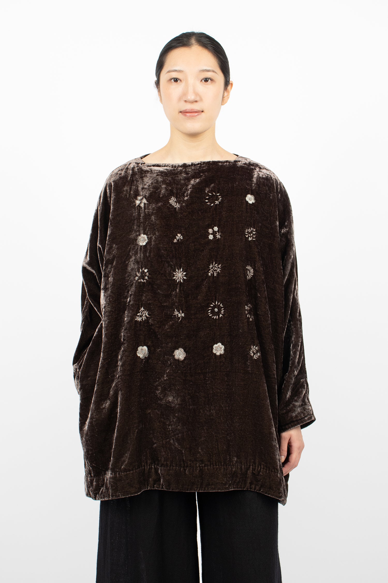 Specimen Tunic Smoky Quartz Velvet