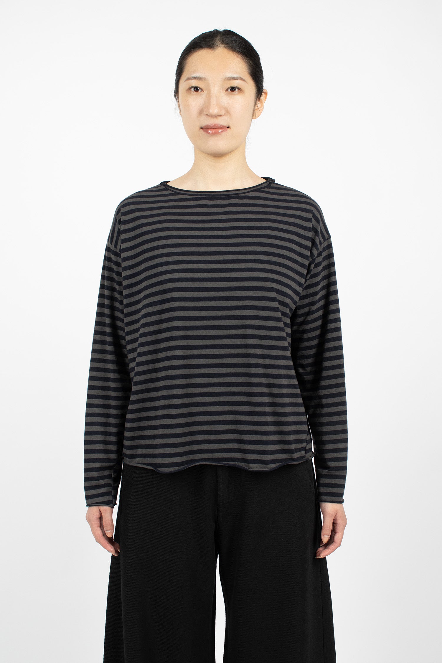 Lola Jersey Striped Ferro
