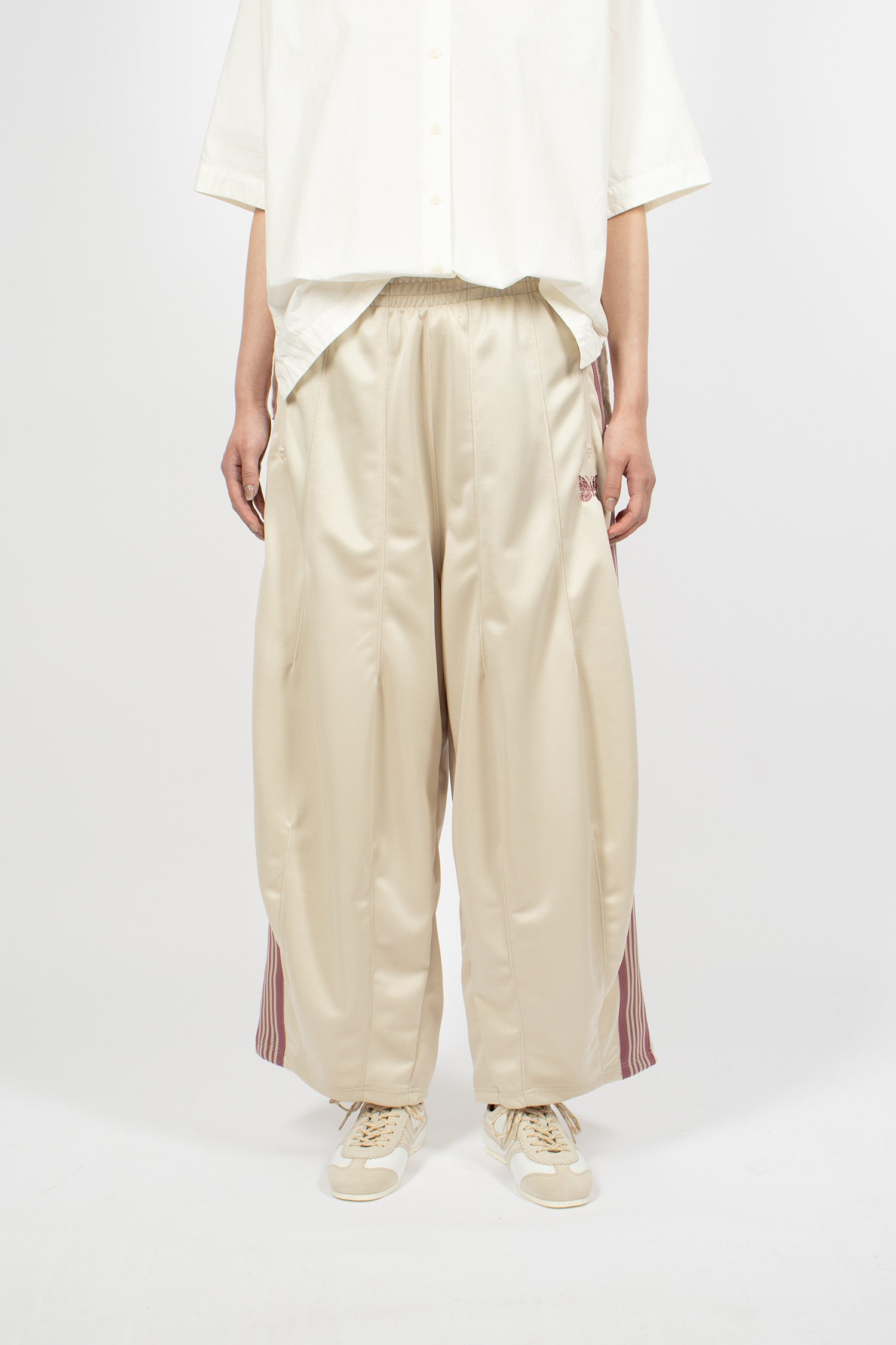 H.D. Track Pant Ivory/Pink